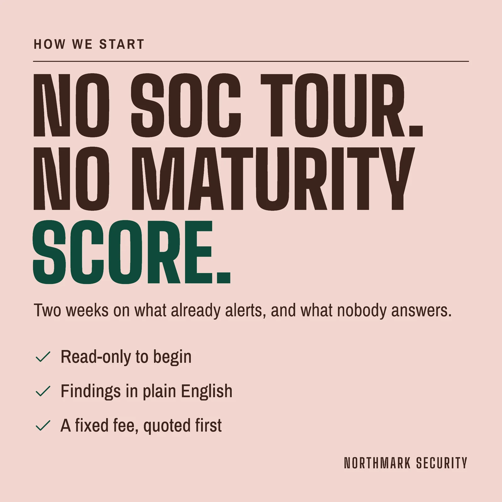 No Soc Tour LinkedIn Post — 1:1 LinkedIn post template