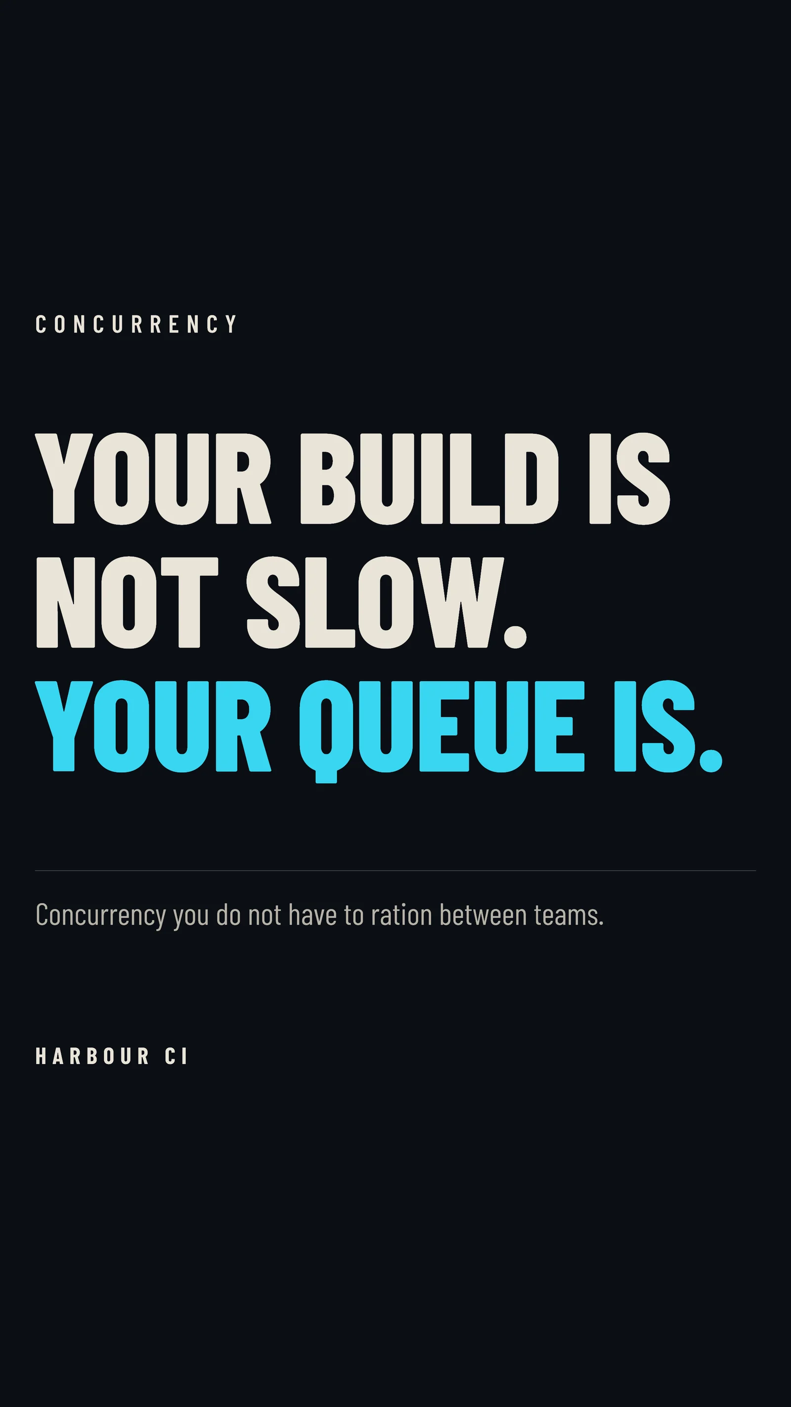 Queue Not Build Instagram Story — 9:16 Instagram story template