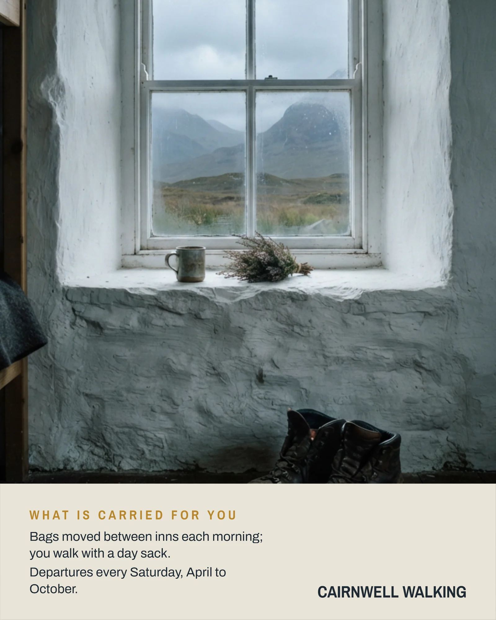 Highland Walking Week Day-by-Day Instagram Carousel — 5-panel Instagram carousel carousel template, page 5 of 5