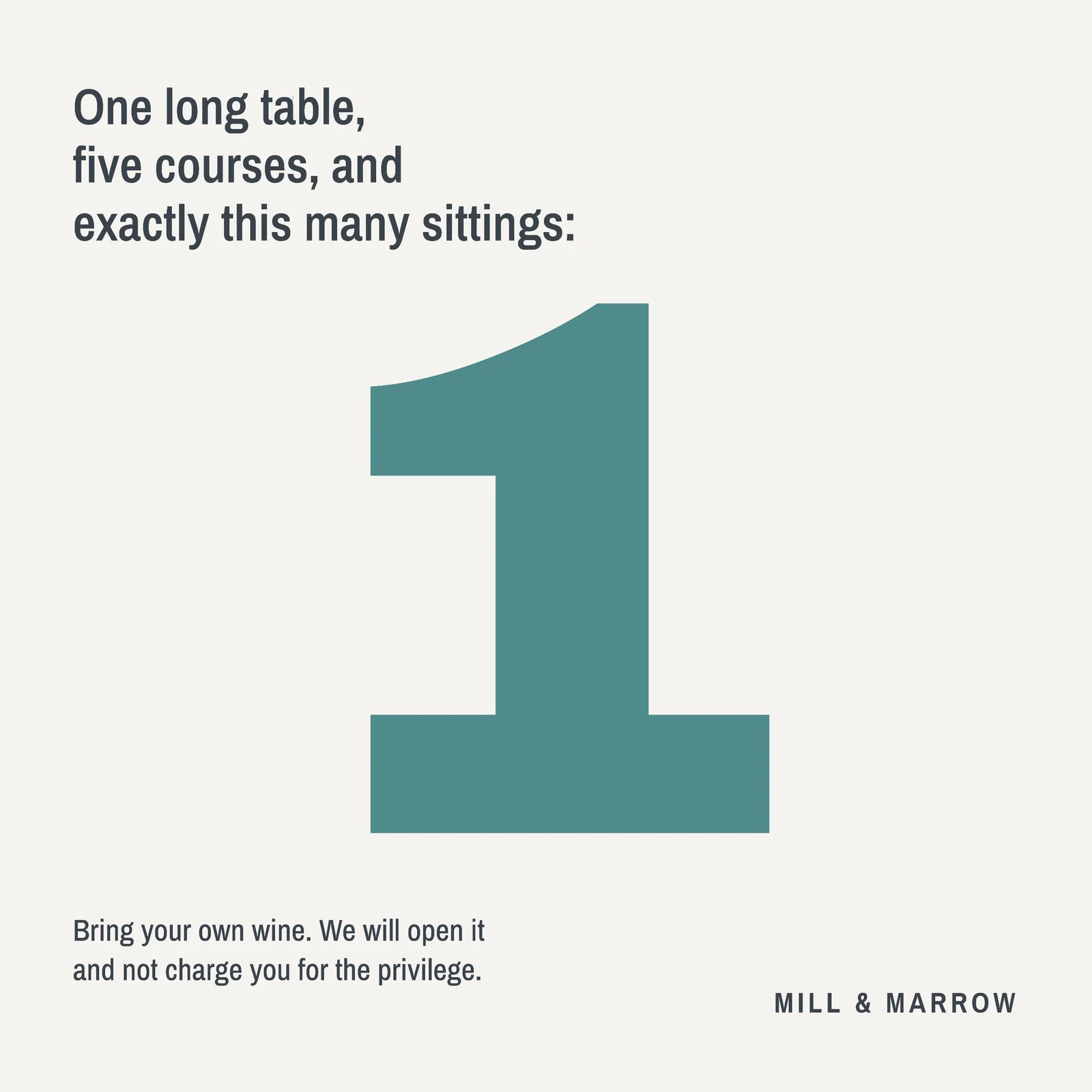 One Sitting Facebook Ad — 1:1 Facebook ad template