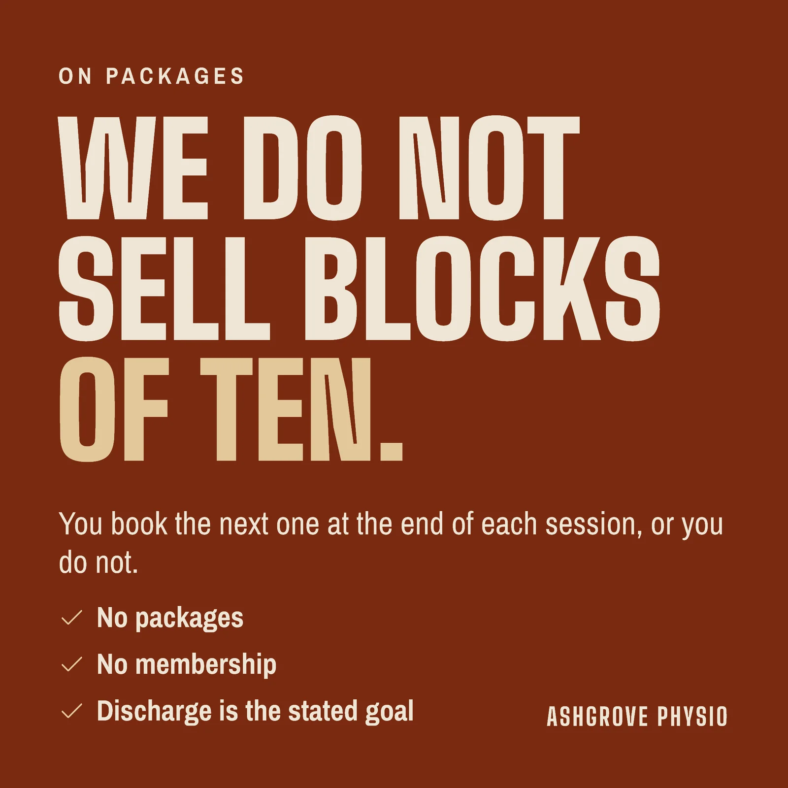No Blocks Facebook Ad — 1:1 Facebook ad template