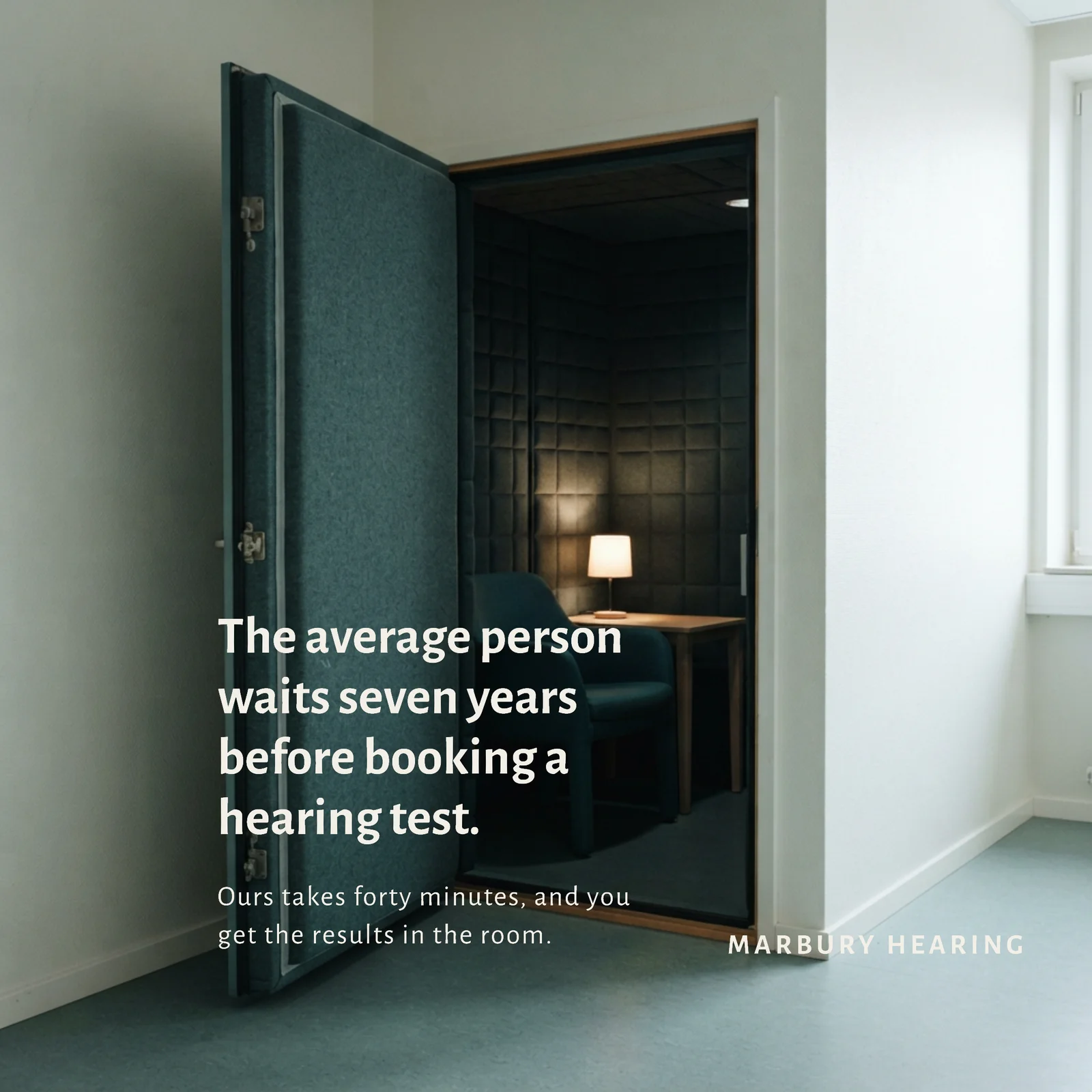 Hearing Test Instagram Post — 1:1 Instagram post template