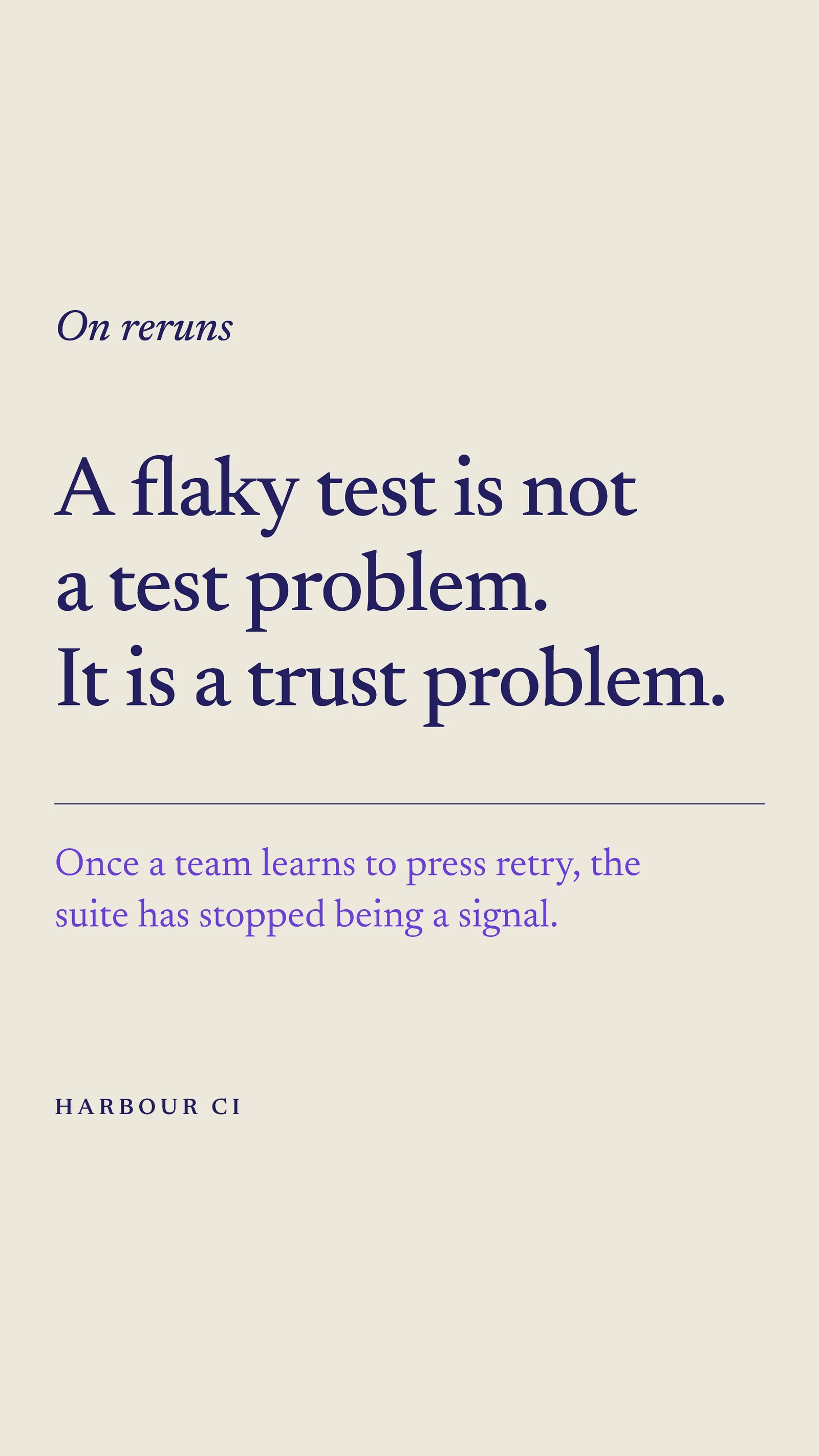 Flaky Tests Instagram Story — 9:16 Instagram story template