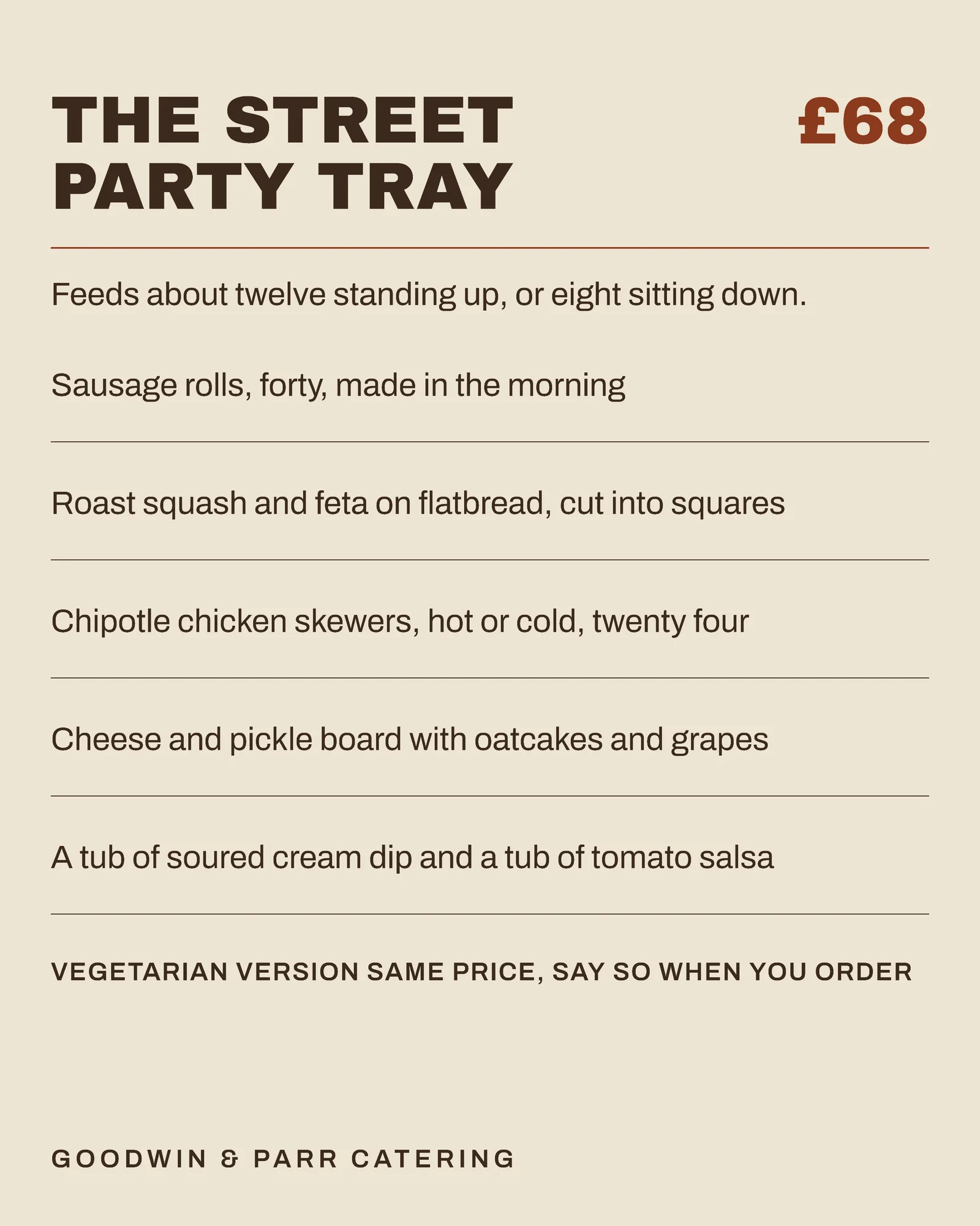 Oat Price Shelf Caterer Halloween Party Trays Facebook Carousel — 5-panel Facebook carousel carousel template, page 2 of 5