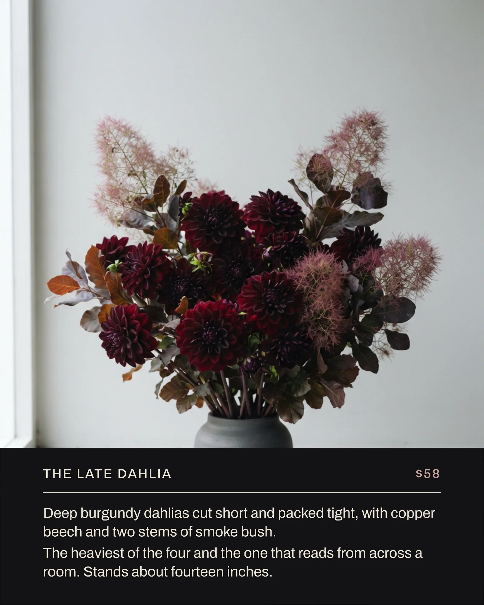 Ink Lookbook Plates Florist Halloween Arrangements Instagram Carousel — 6-panel Instagram carousel carousel template, page 2 of 6
