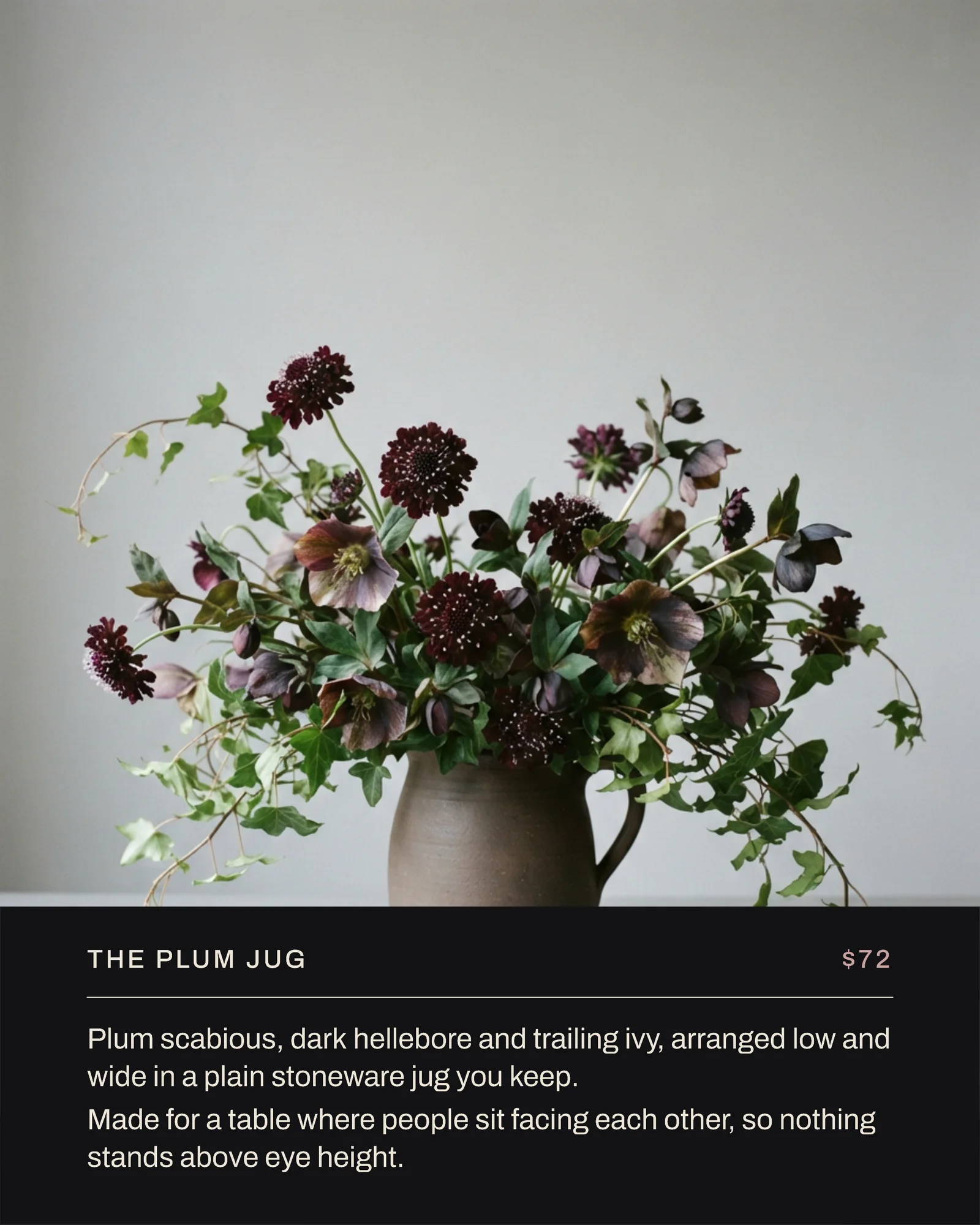 Ink Lookbook Plates Florist Halloween Arrangements Instagram Carousel — 6-panel Instagram carousel carousel template, page 4 of 6