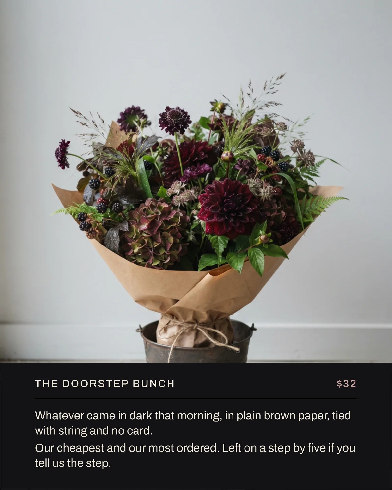 Ink Lookbook Plates Florist Halloween Arrangements Instagram Carousel — 6-panel Instagram carousel carousel template, page 5 of 6