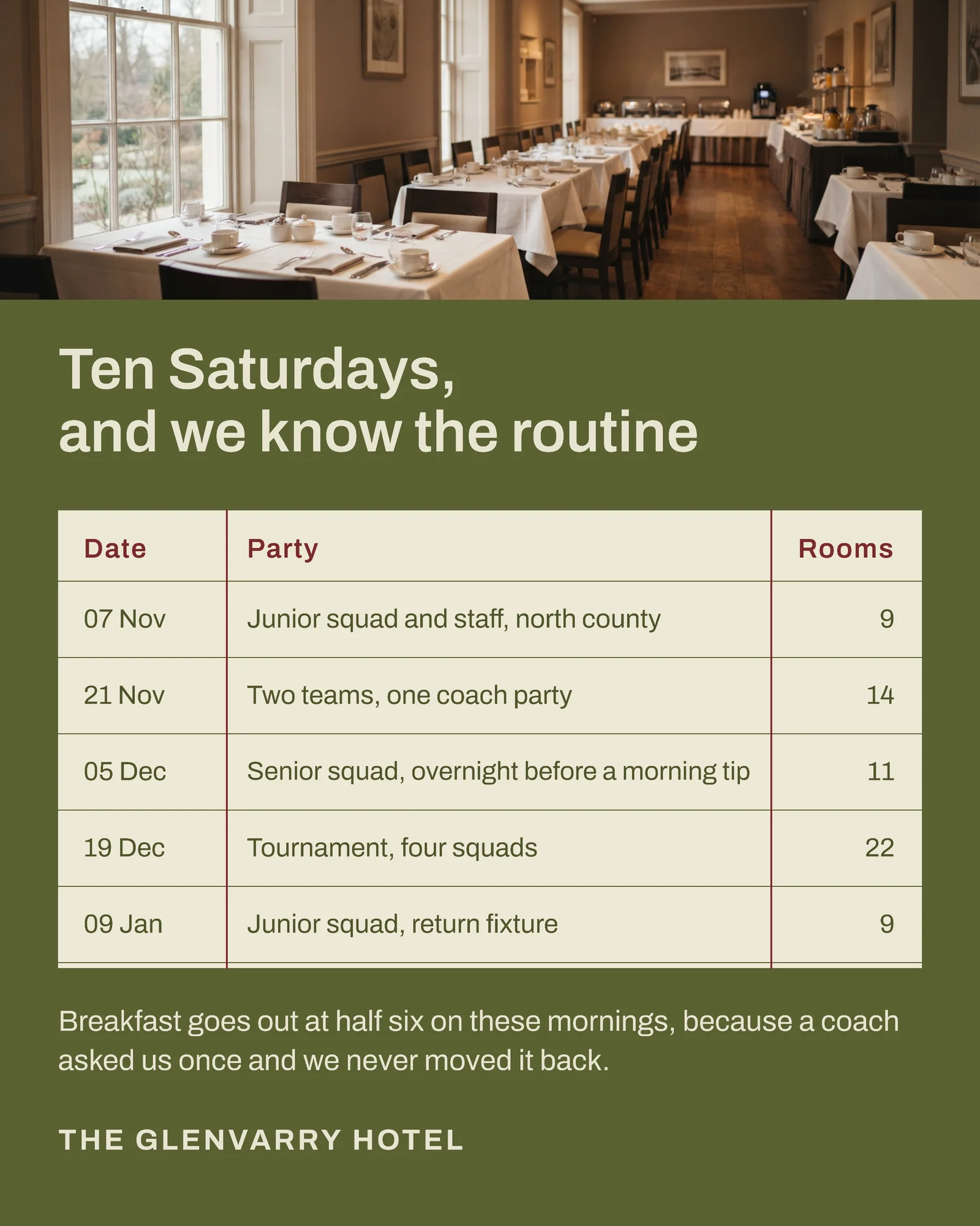 Basketball Visiting Teams Hotel Instagram Post — 4:5 Instagram post template