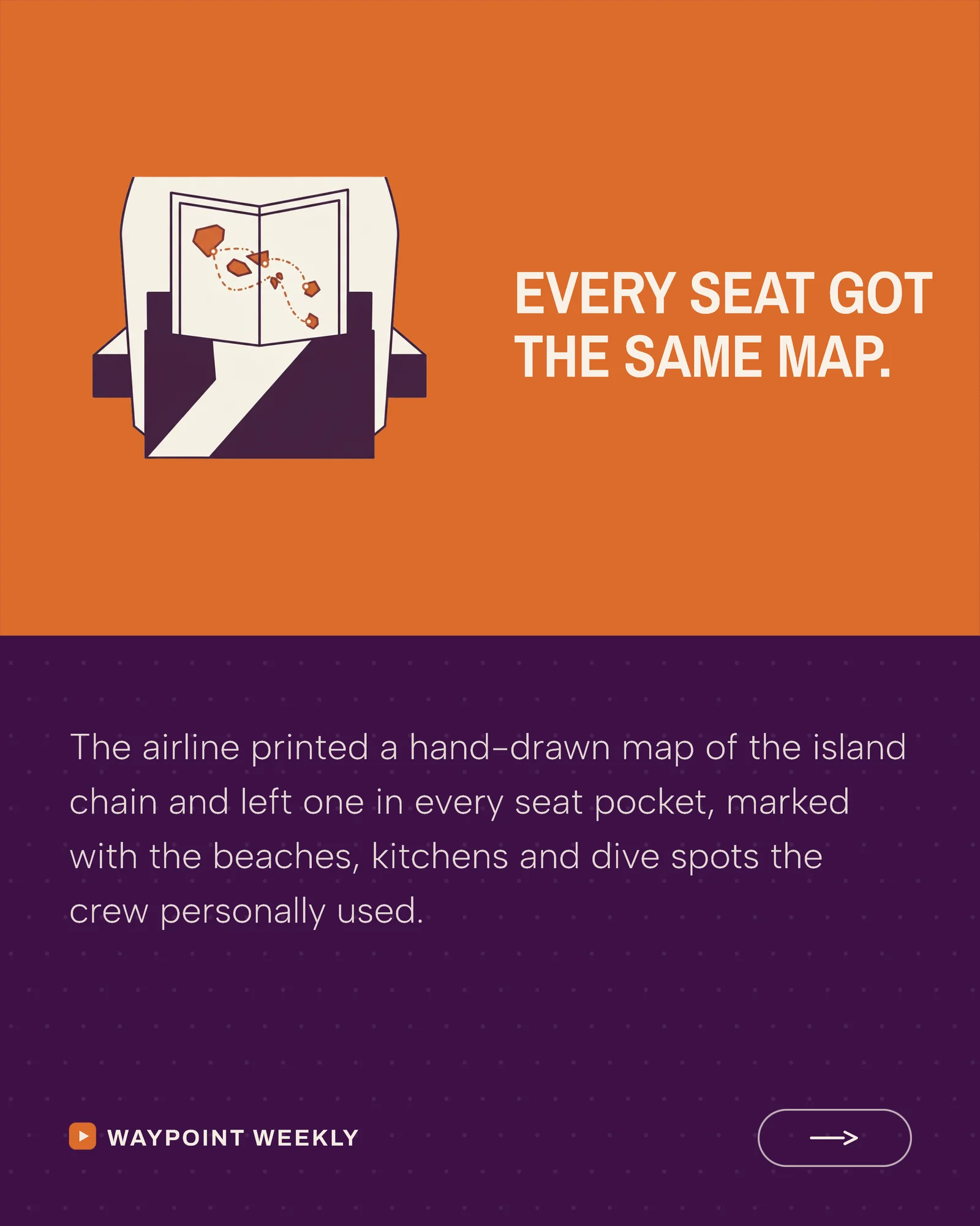 Flat Colour Brand Story Carousel — 5-panel Instagram carousel carousel template, page 2 of 5