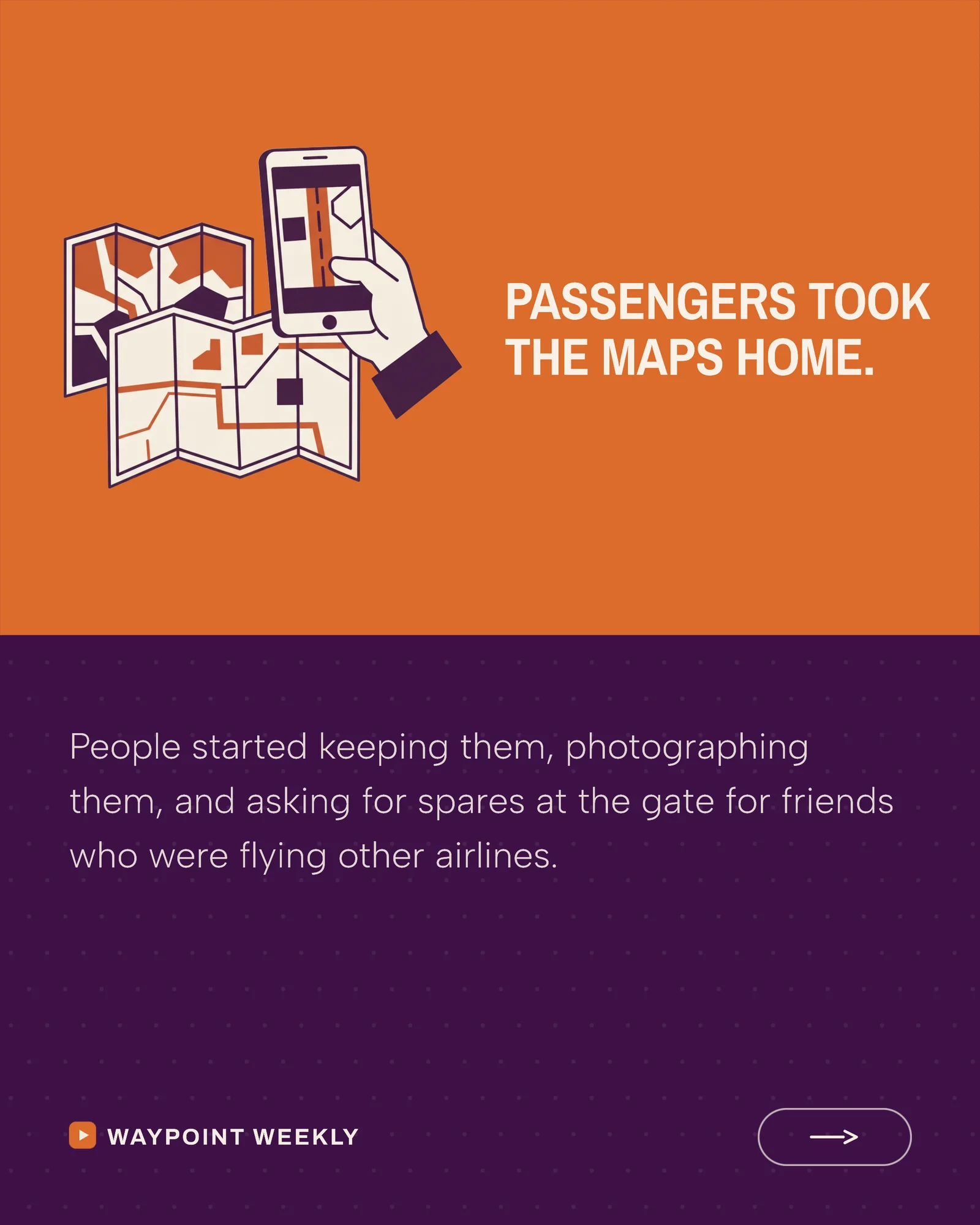Flat Colour Brand Story Carousel — 5-panel Instagram carousel carousel template, page 3 of 5