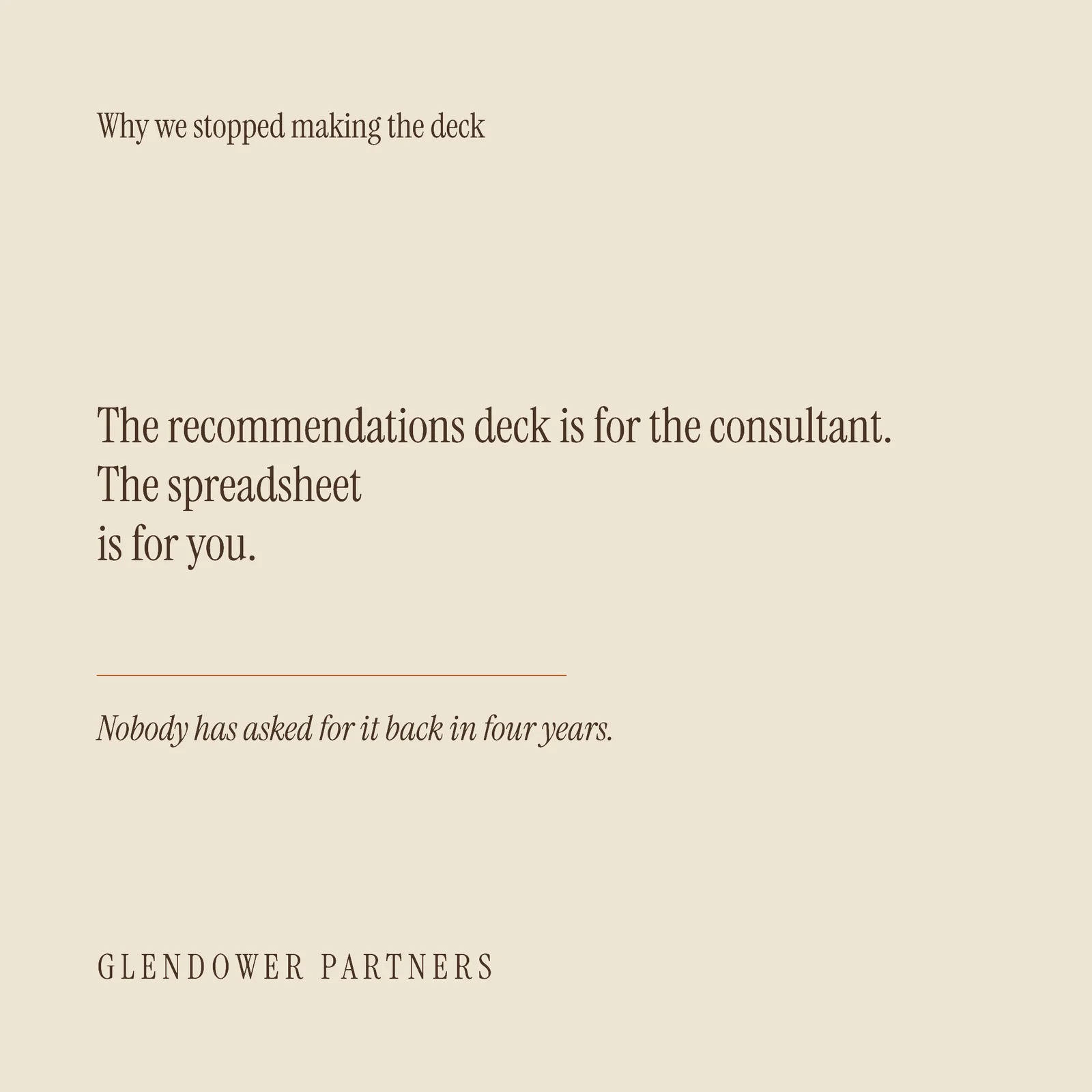Deck Is For Us Instagram Ad — 1:1 Instagram ad template
