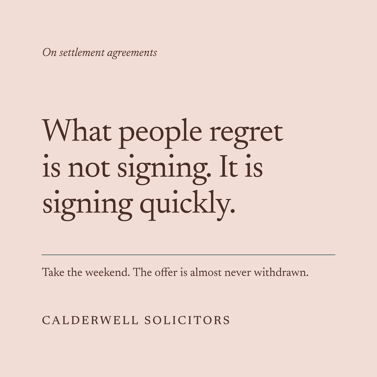 Signing Quickly Instagram Post — 1:1 Instagram post template