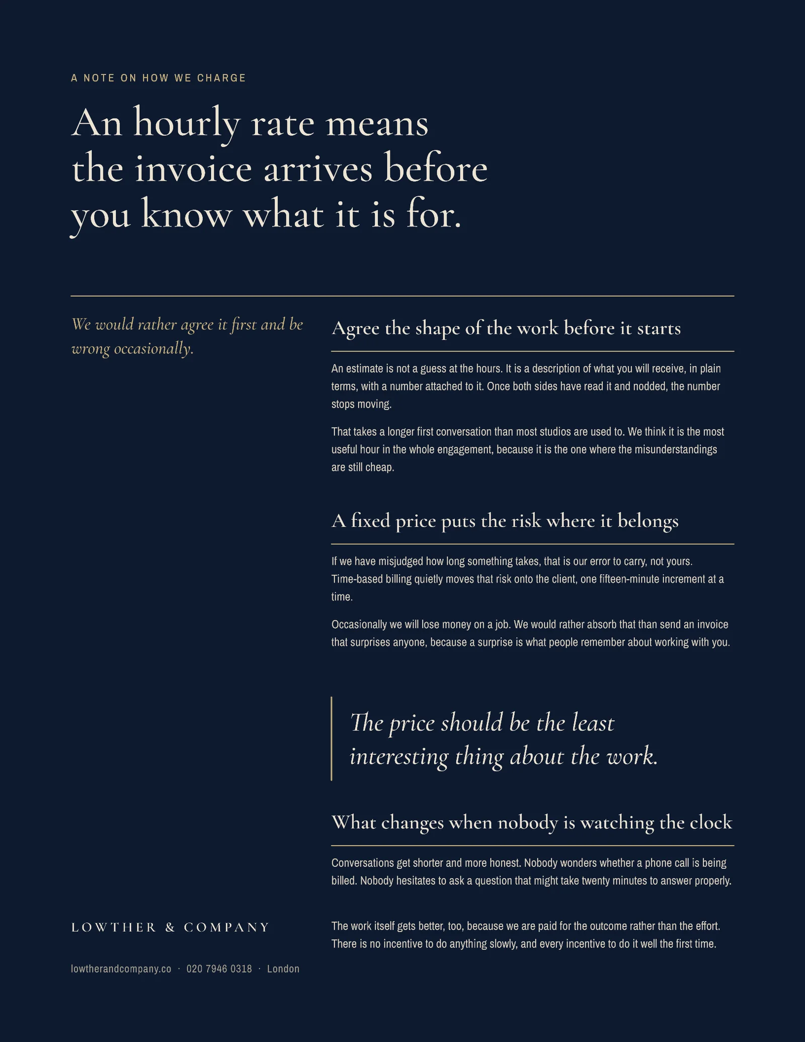 Invoice Before Proposal — 2-page Proposal template, page 2 of 2