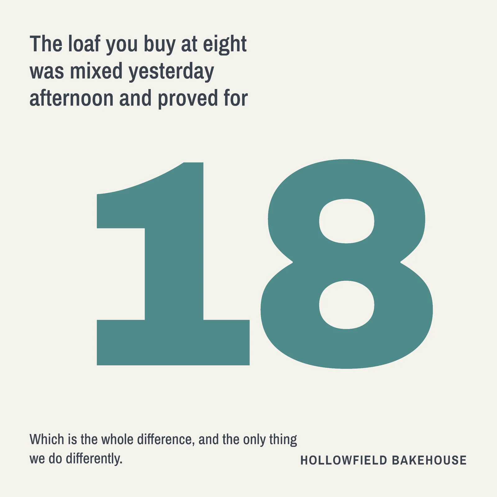 Eighteen Hours Facebook Post — 1:1 Facebook post template