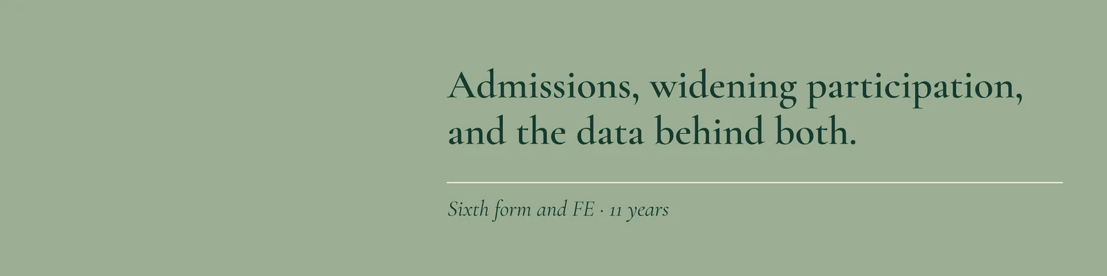 Admissions Lead LinkedIn Banner — 4:1 LinkedIn banner template