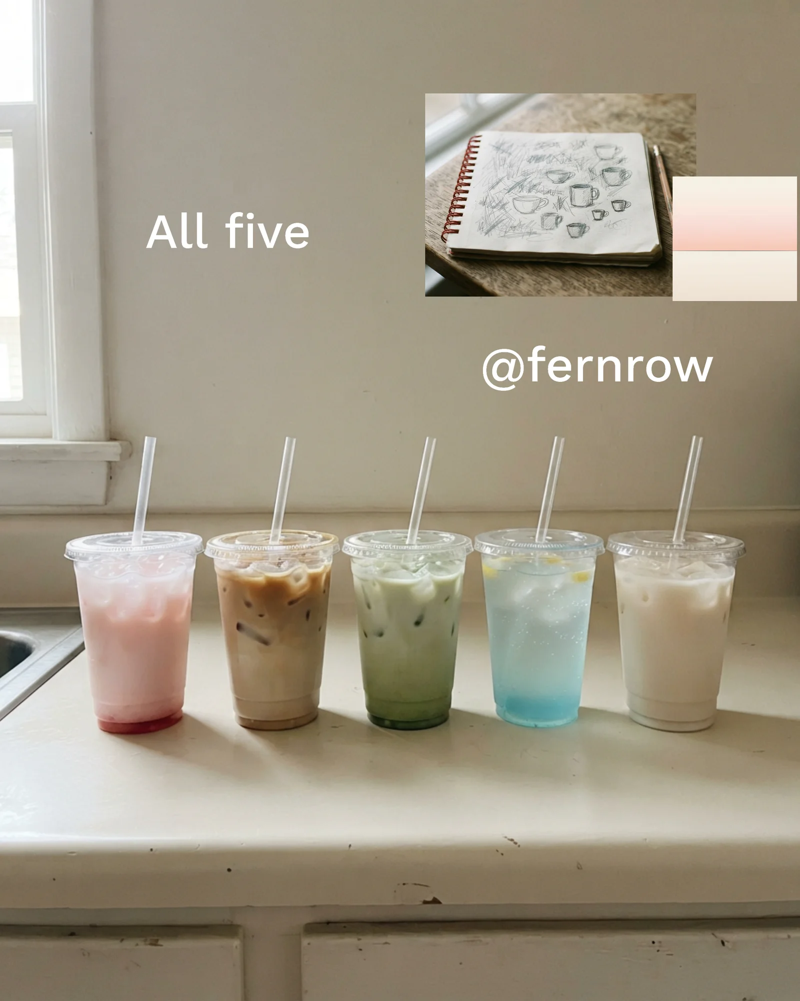 UGC Inspo-vs-Drink Cafe Carousel — 5-panel Instagram carousel carousel template, page 5 of 5