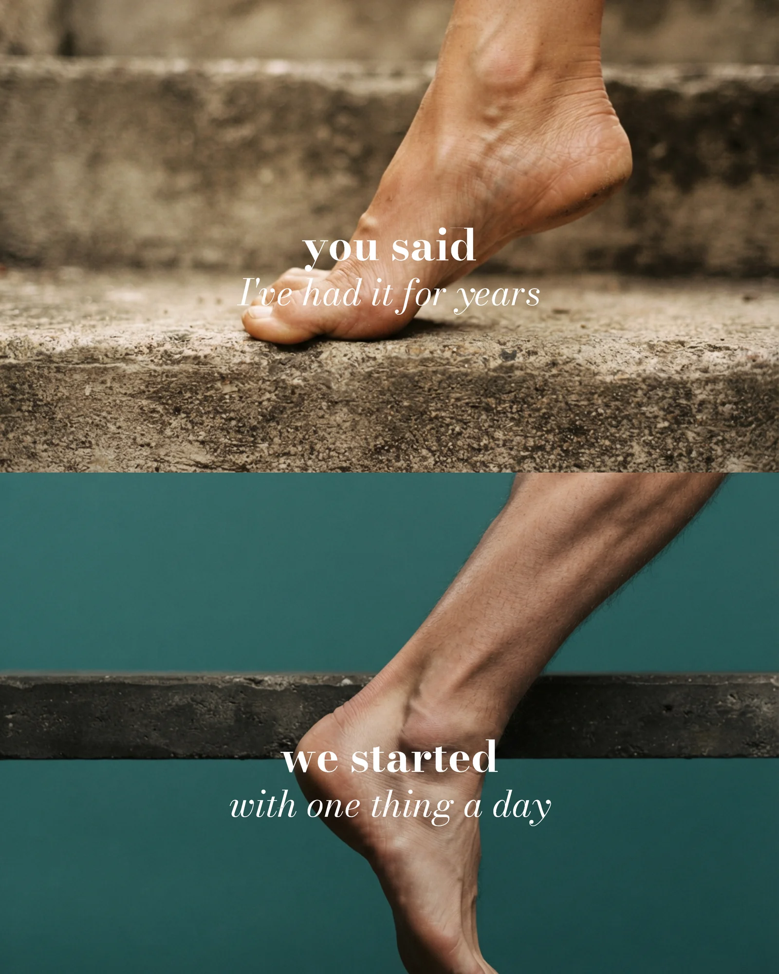 Pain and Fix Diptych Carousel — 5-panel Instagram carousel carousel template, page 5 of 5