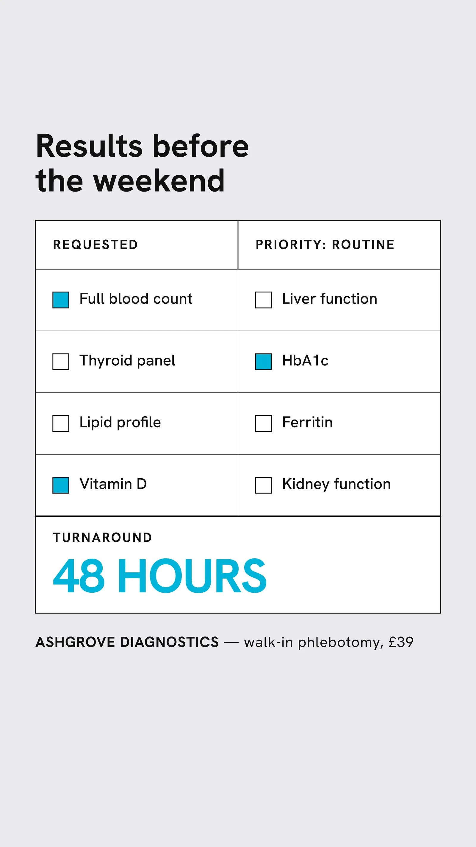 Lab Requisition Diagnostic Bloods Instagram Story — 9:16 Instagram story template