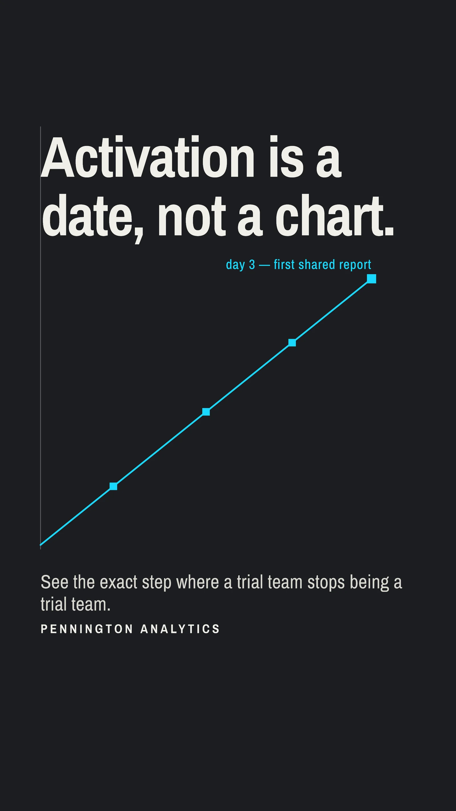 Graphite Single Line Product Analytics Facebook Story — 9:16 Facebook story template
