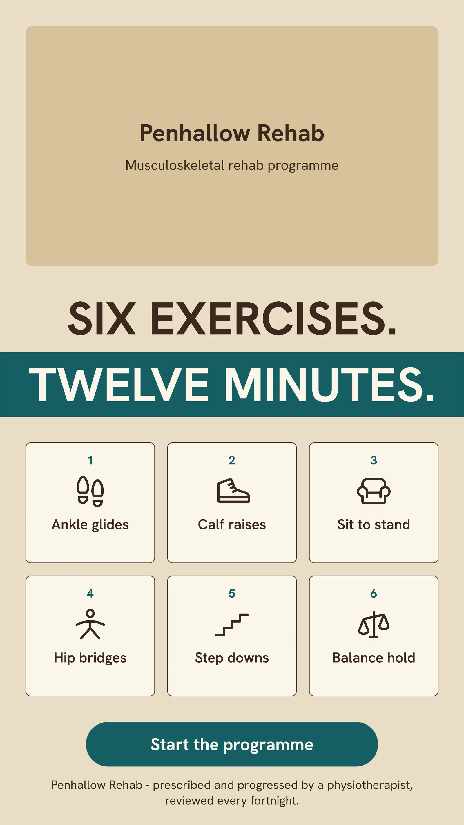 Numbered exercise cards — 9:16 Instagram ad template