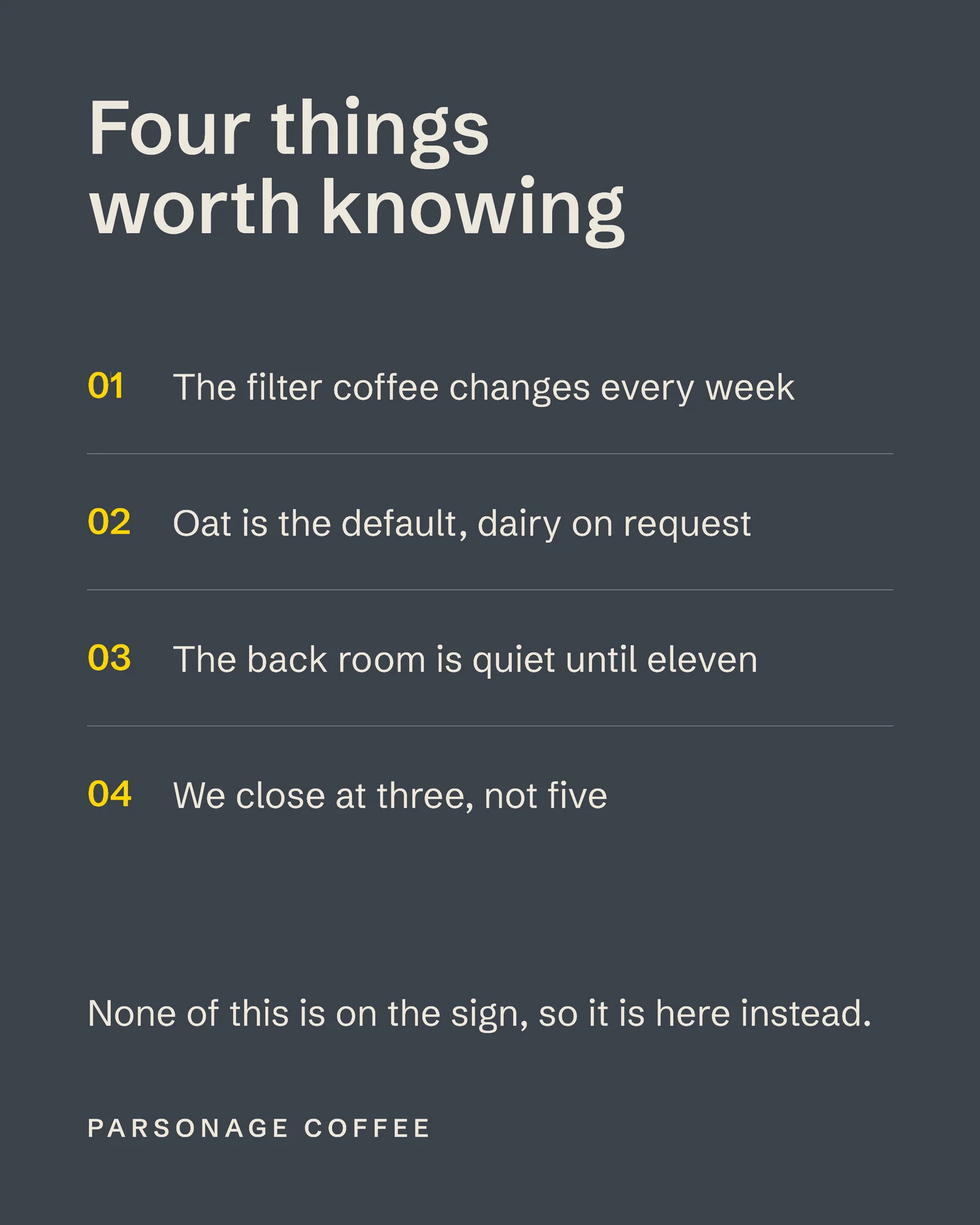 Worth Knowing Facebook Carousel — 6-panel Facebook carousel carousel template, page 1 of 6