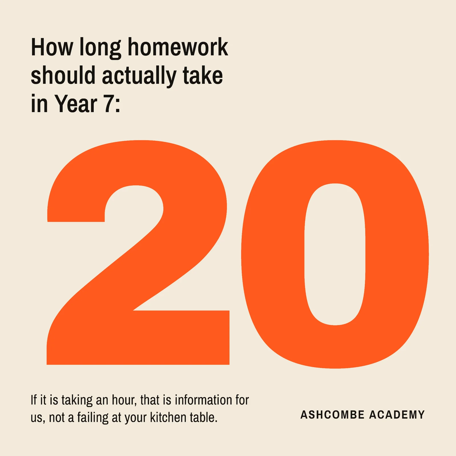 Homework Minutes Instagram Post — 1:1 Instagram post template