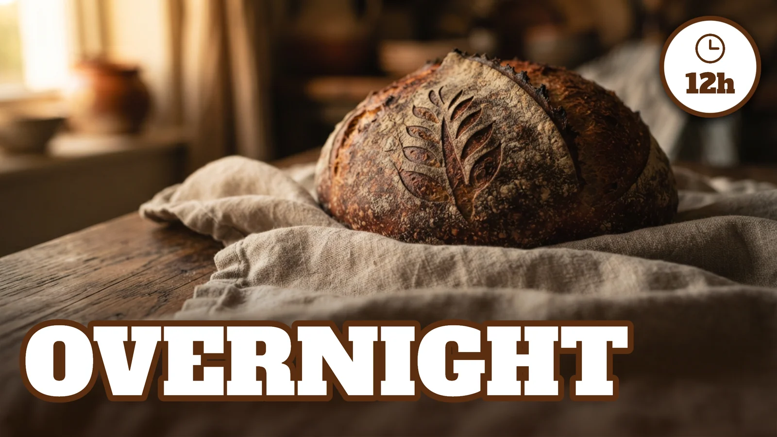 Perfect Loaf YouTube Thumbnail — 16:9 Youtube thumbnail template