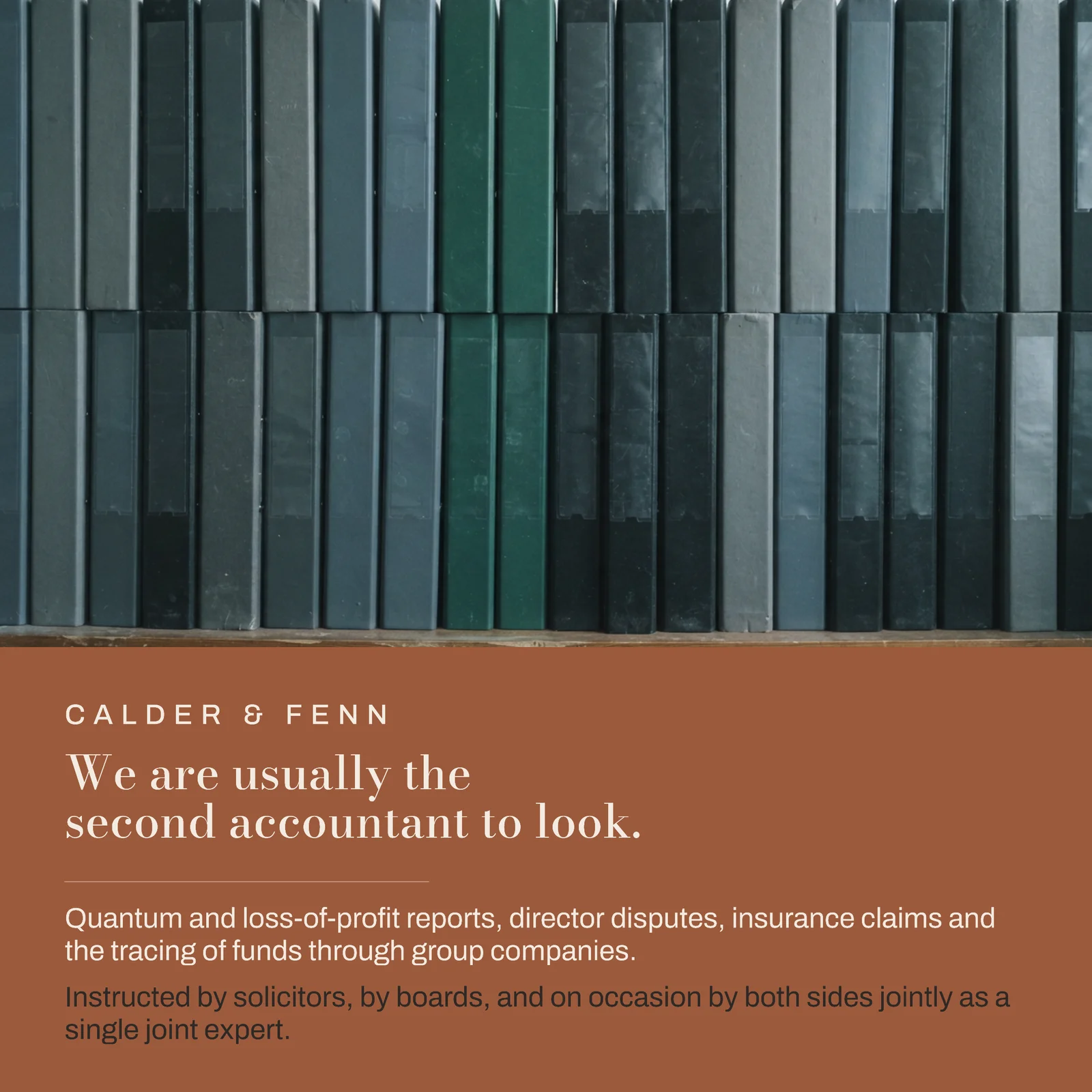 Forensic Accounting Wall Label Instagram Post — 1:1 Instagram post template
