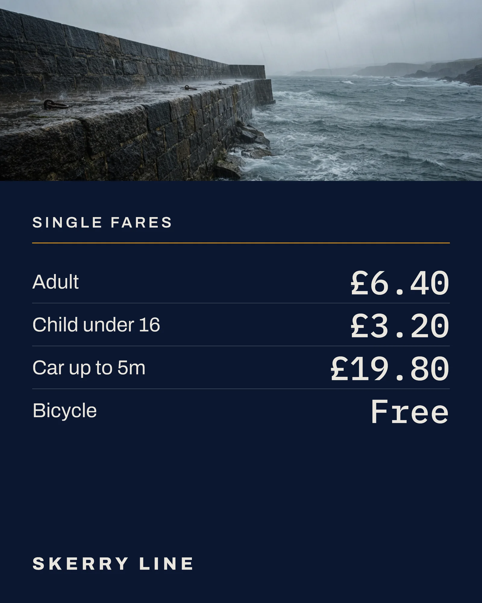 Island Ferry Winter Timetable Instagram Carousel — 5-panel Instagram carousel carousel template, page 5 of 5