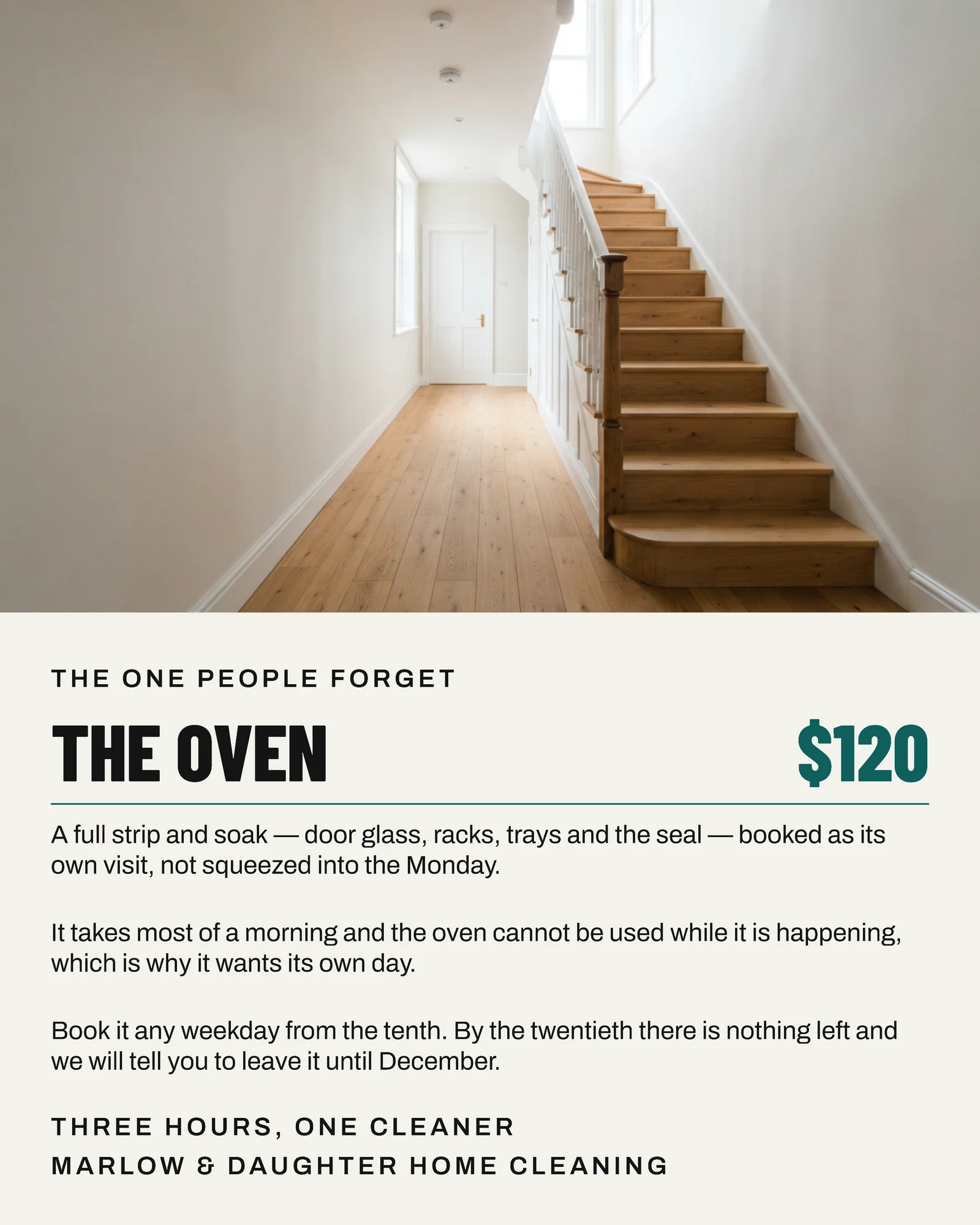 Chalk Horizon Halves Home Cleaning Thanksgiving Before And After Instagram Carousel — 5-panel Instagram carousel carousel template, page 4 of 5