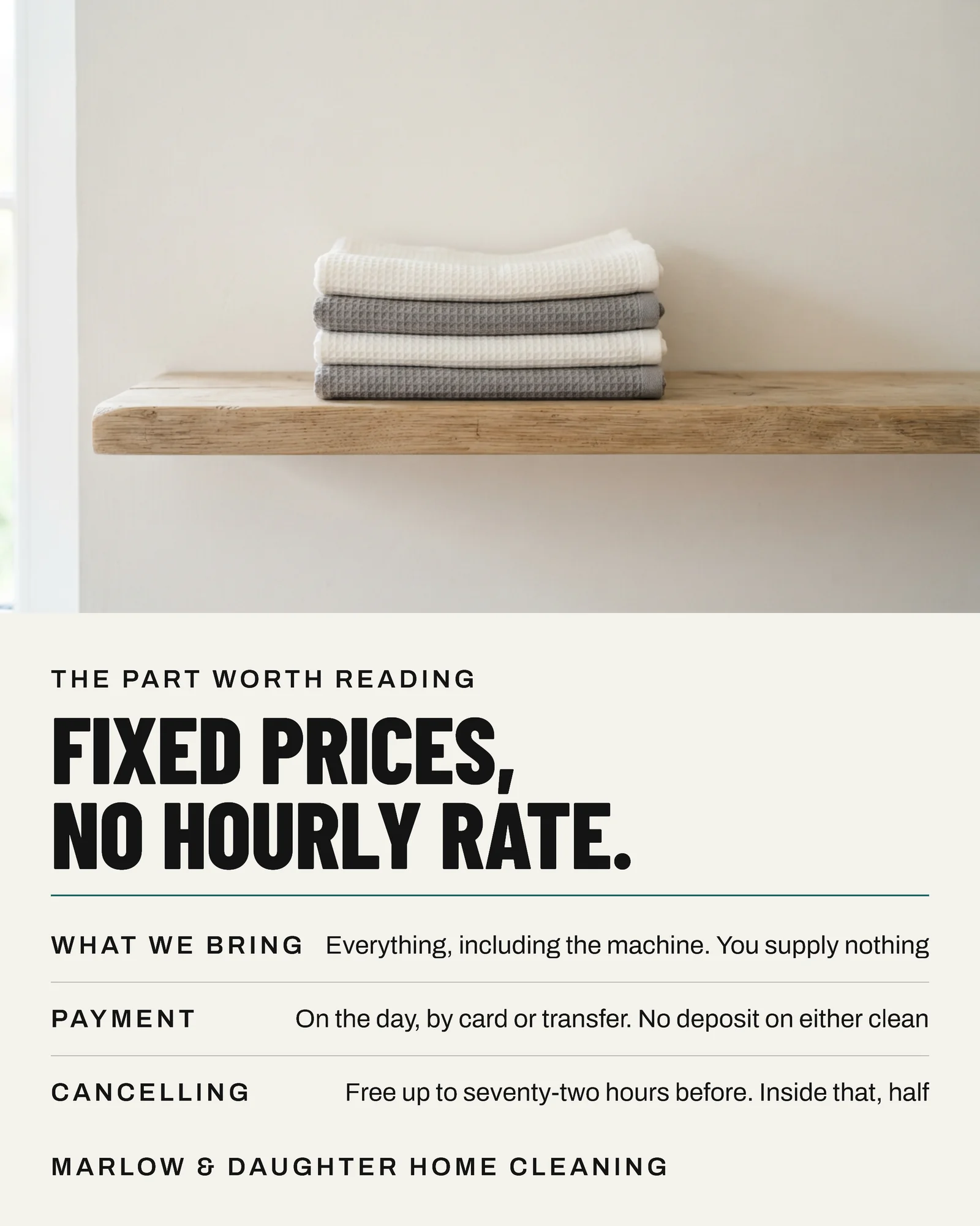 Chalk Horizon Halves Home Cleaning Thanksgiving Before And After Instagram Carousel — 5-panel Instagram carousel carousel template, page 5 of 5