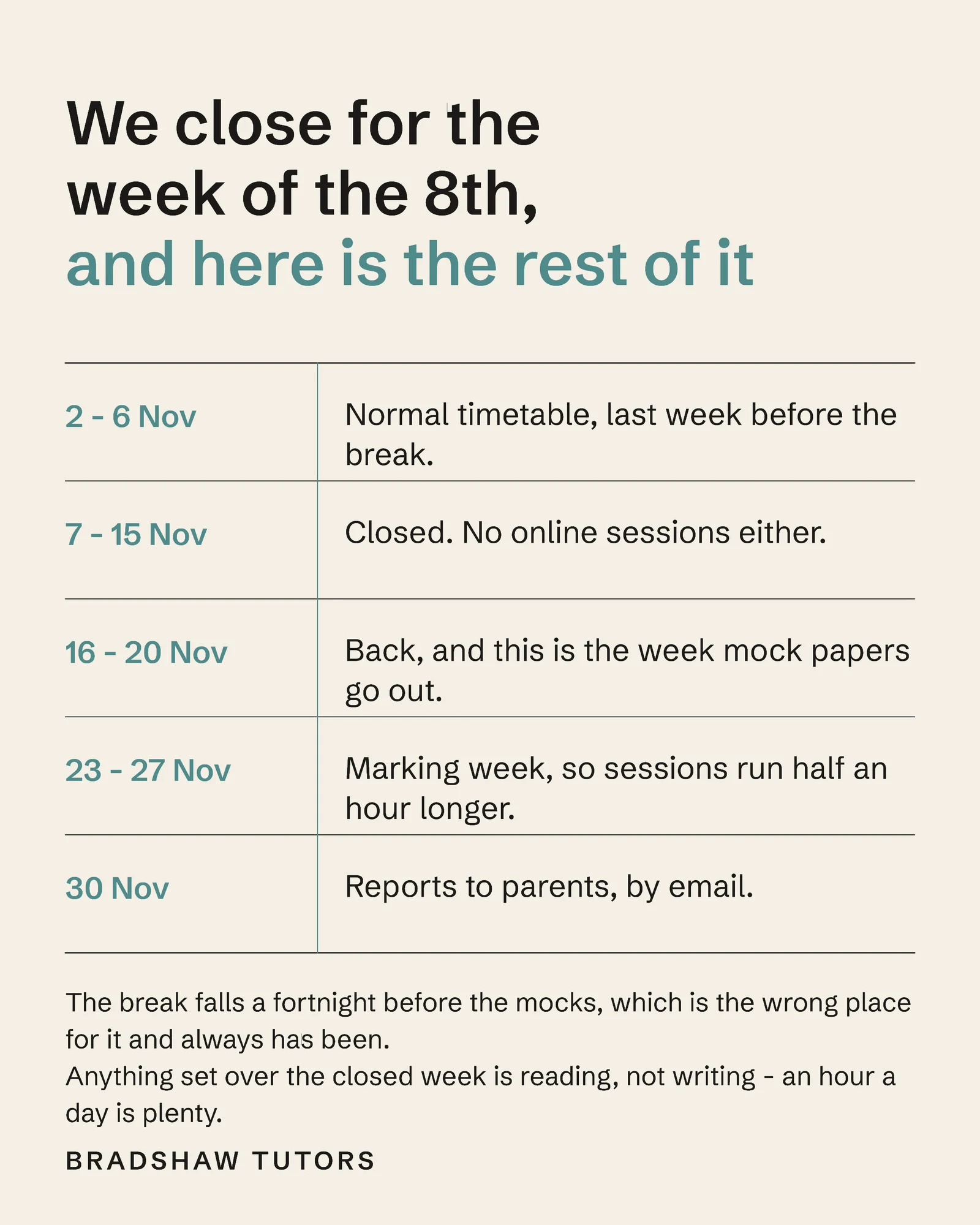 Tutoring Diwali Half Term Dates Facebook Post — 4:5 Facebook post template