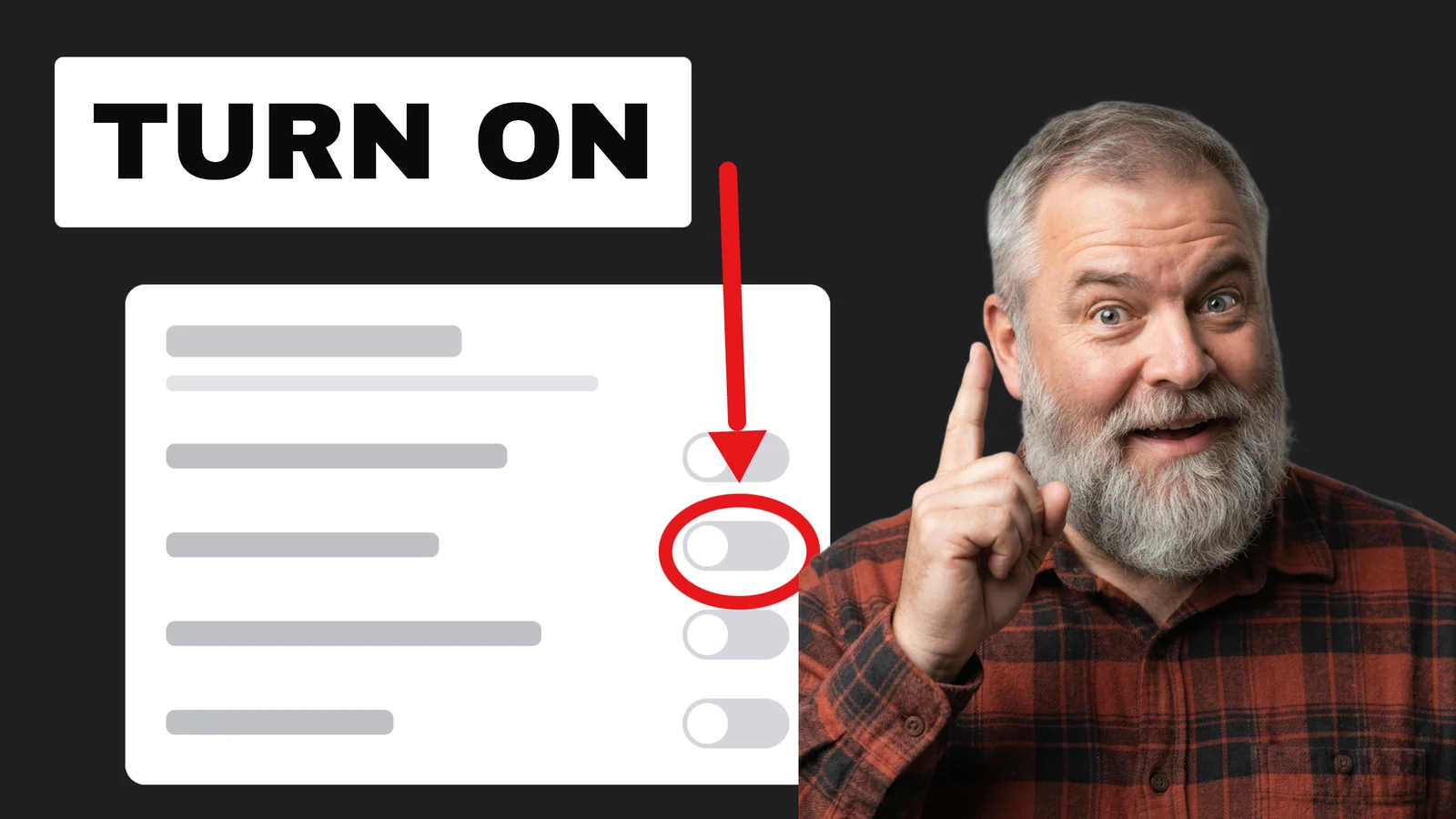 Hidden Setting YouTube Thumbnail — 16:9 Youtube thumbnail template