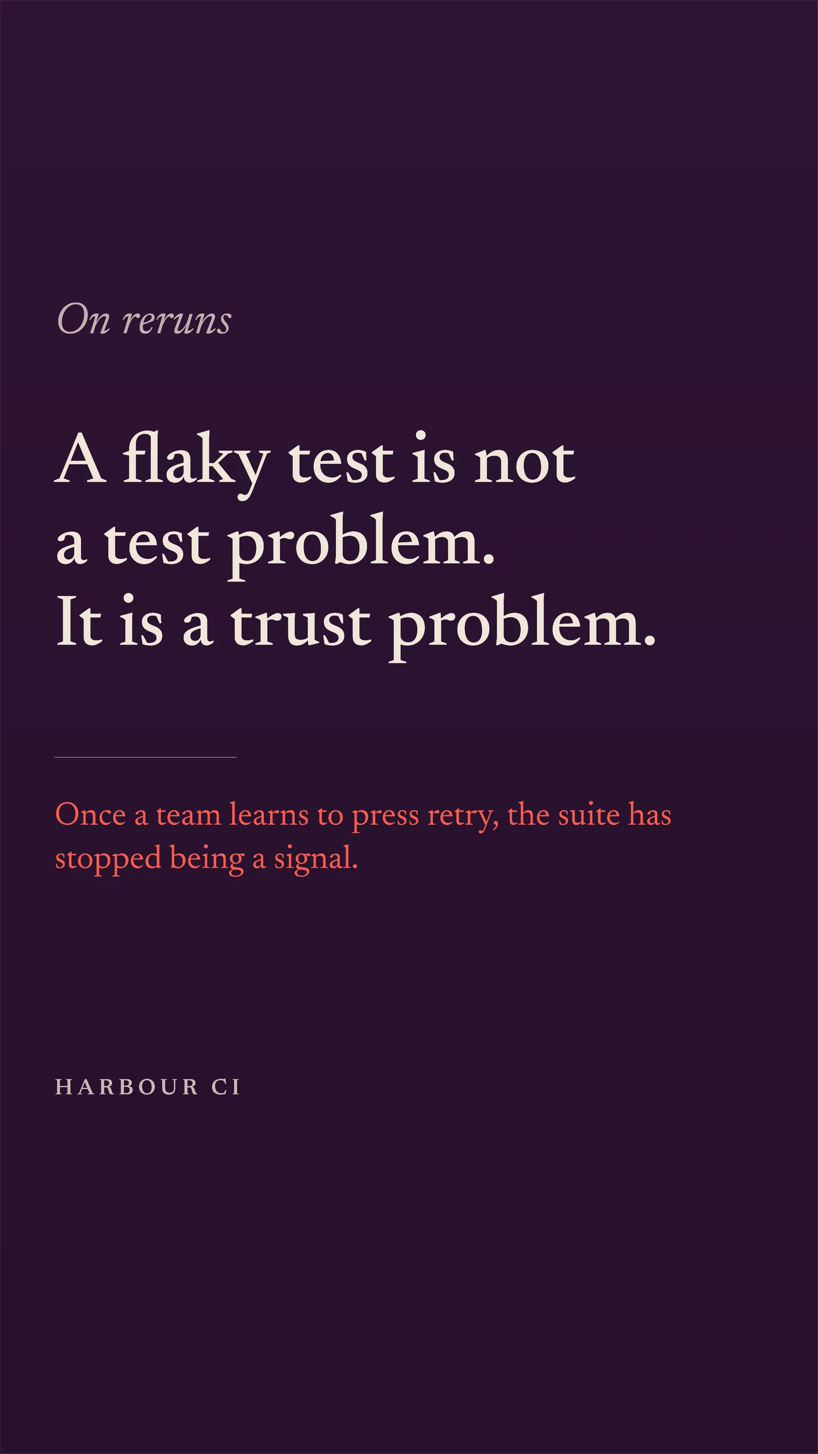 Flaky Tests Facebook Story — 9:16 Facebook story template