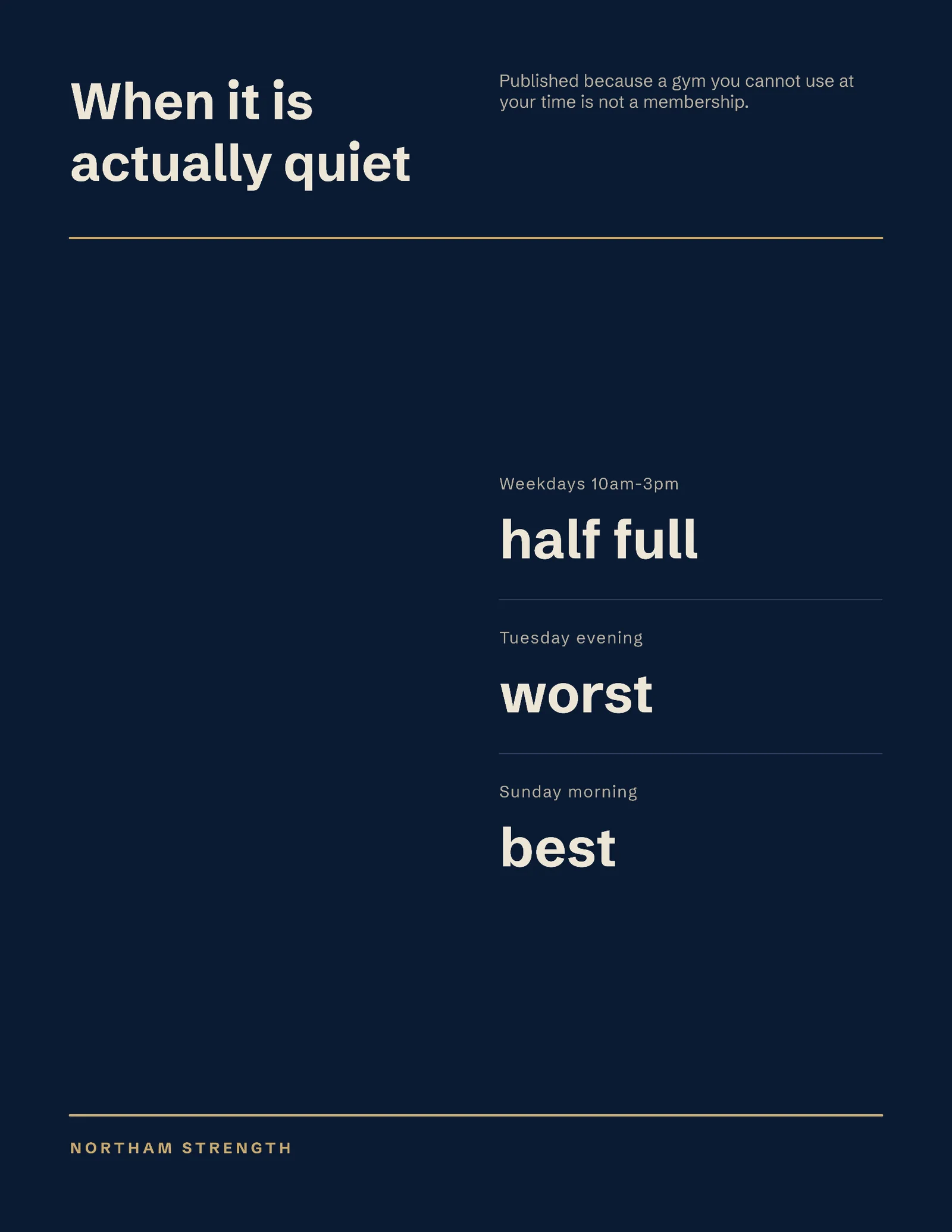 When Its Quiet One Pager — 2-page One pager template, page 2 of 2