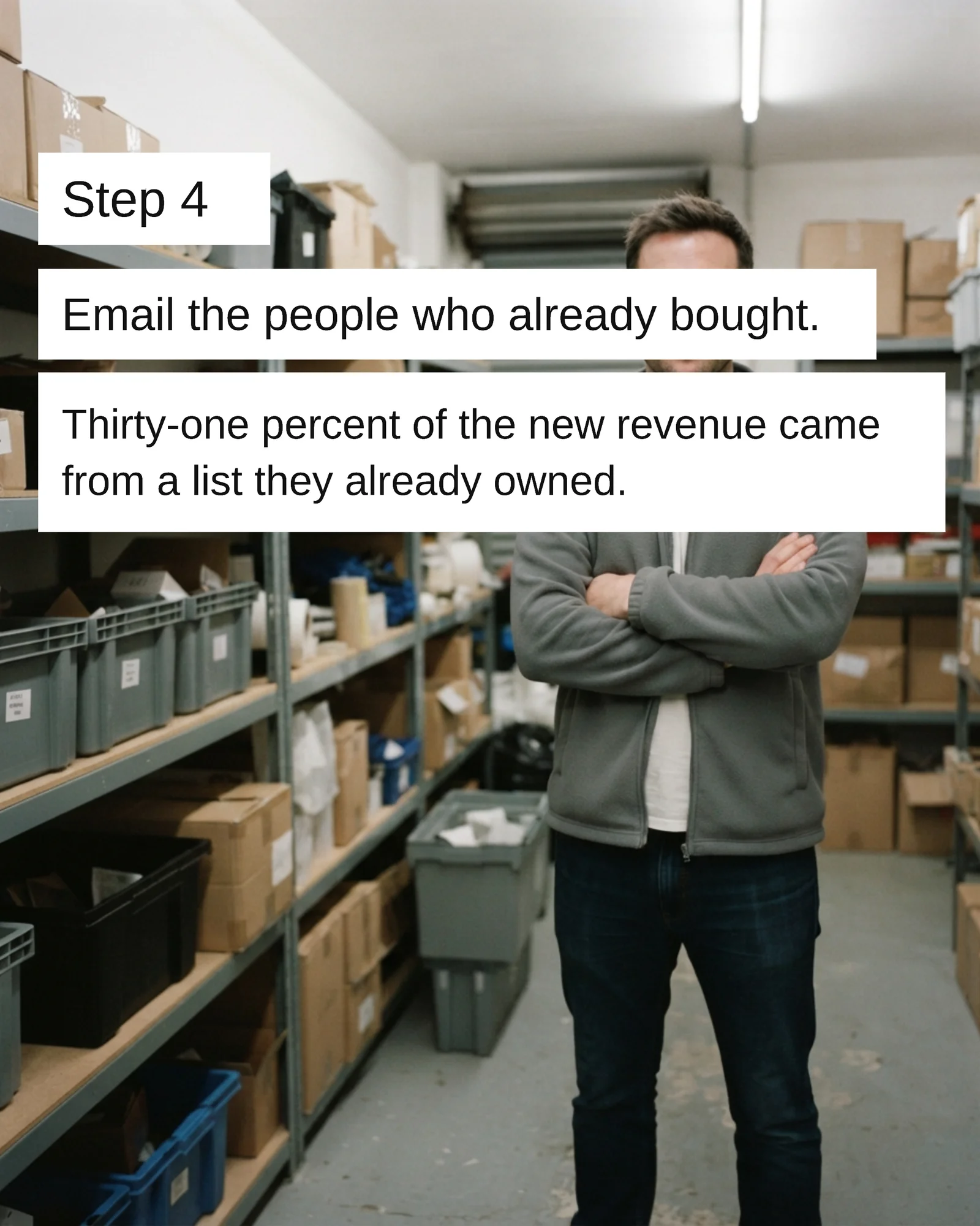 Tabloid four-fix ecommerce case study carousel — 5-panel Instagram carousel carousel template, page 5 of 5