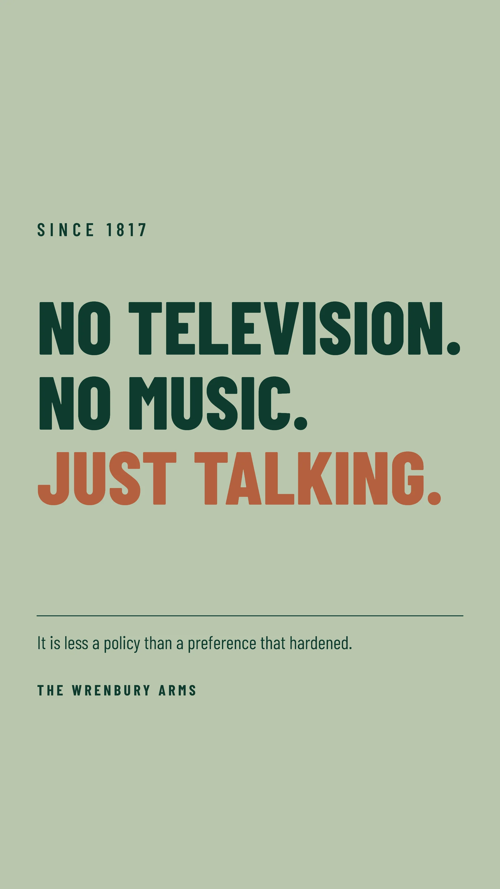 No Television Instagram Story — 9:16 Instagram story template