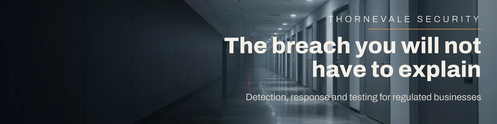 Midnight Full Bleed Cybersecurity Firm LinkedIn Banner — 4:1 LinkedIn banner template