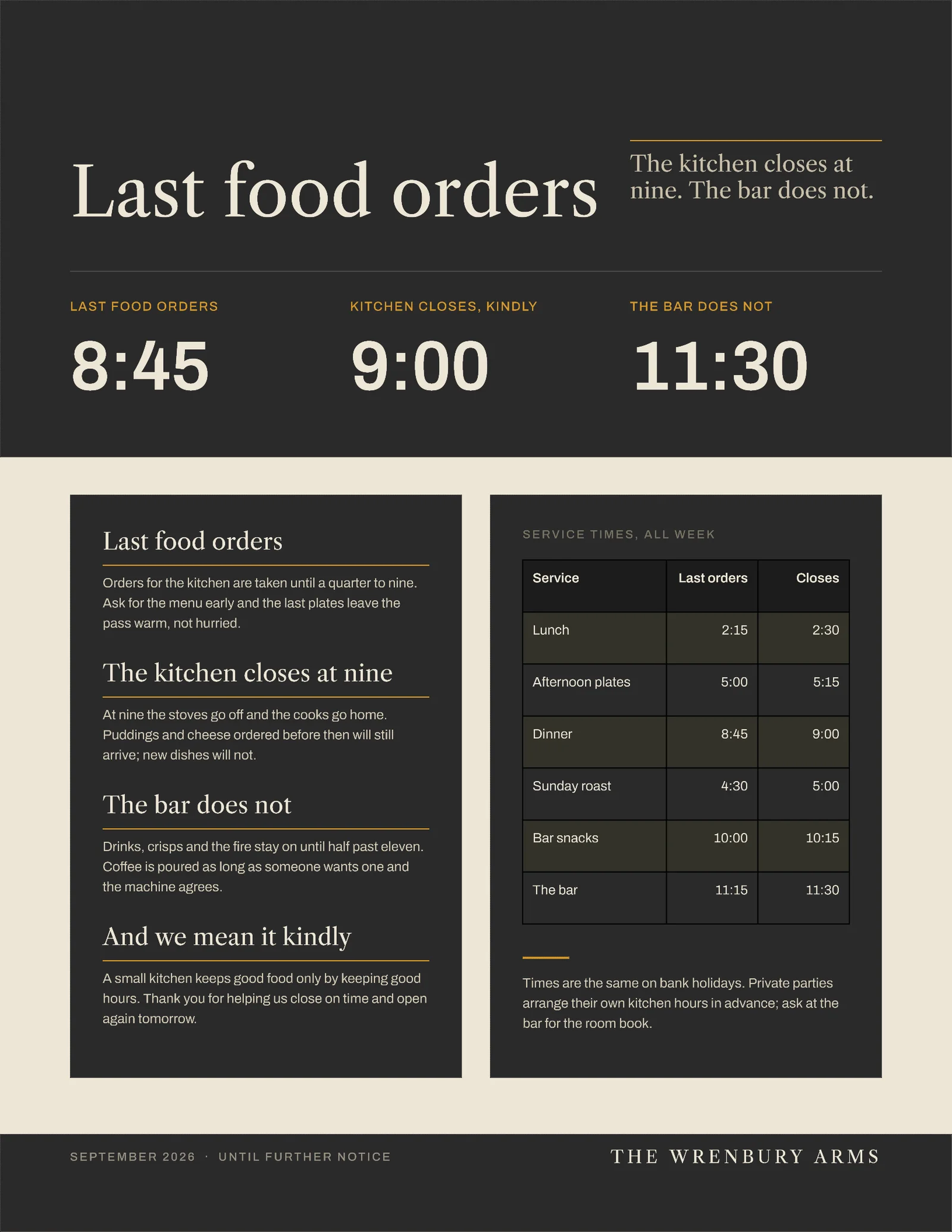 Kitchen Closes Quote — 2-page Quote template, page 2 of 2