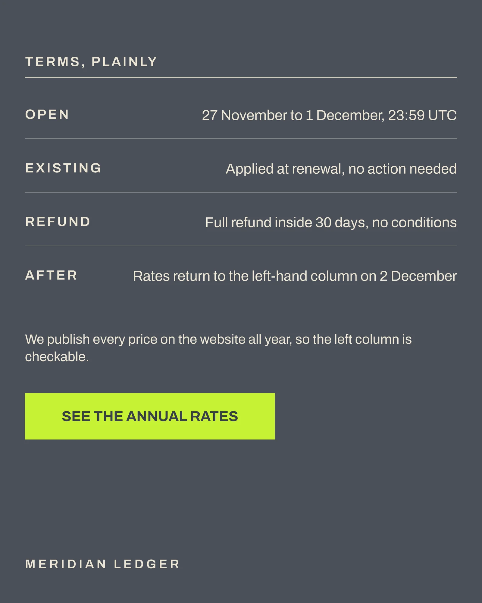 Slate Two-Up Cards Accounting SaaS Black Friday Annual Instagram Carousel — 5-panel Instagram carousel carousel template, page 5 of 5