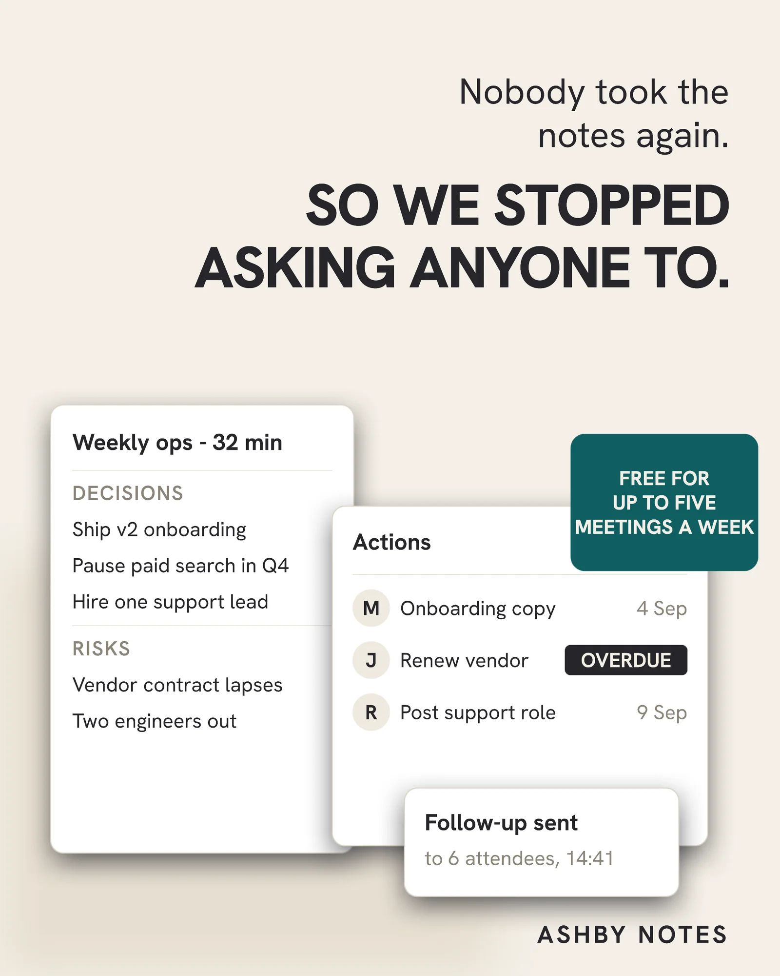Grouped panel still life — 4:5 Instagram ad template
