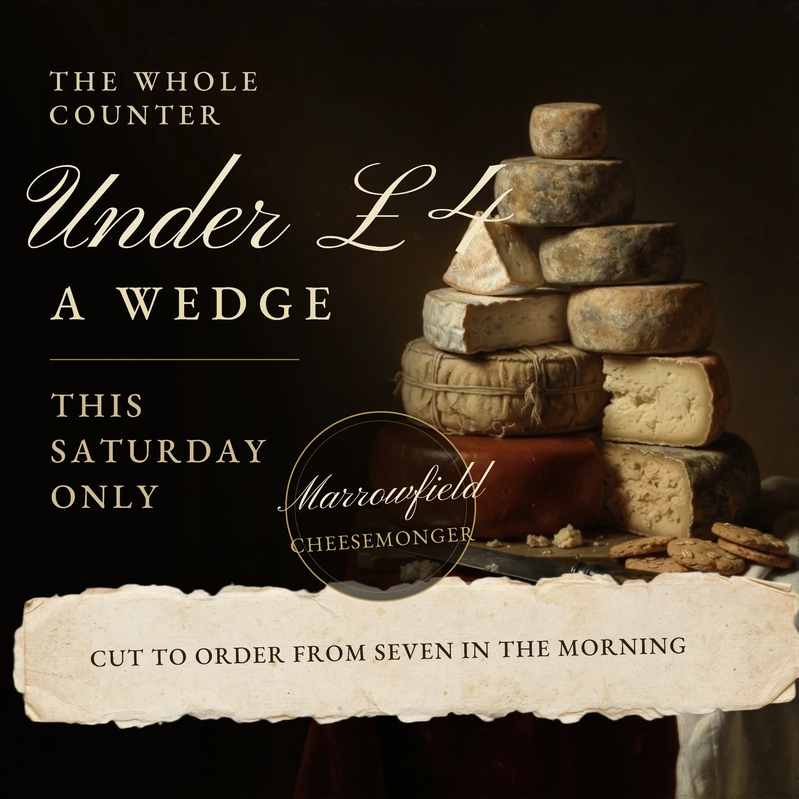 Old master still life — 1:1 Instagram ad template