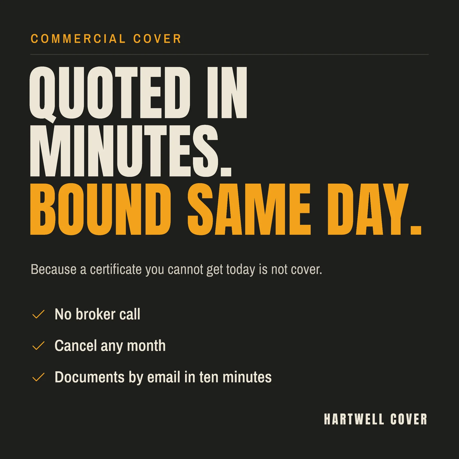 Same Day Binder Instagram Ad — 1:1 Instagram ad template