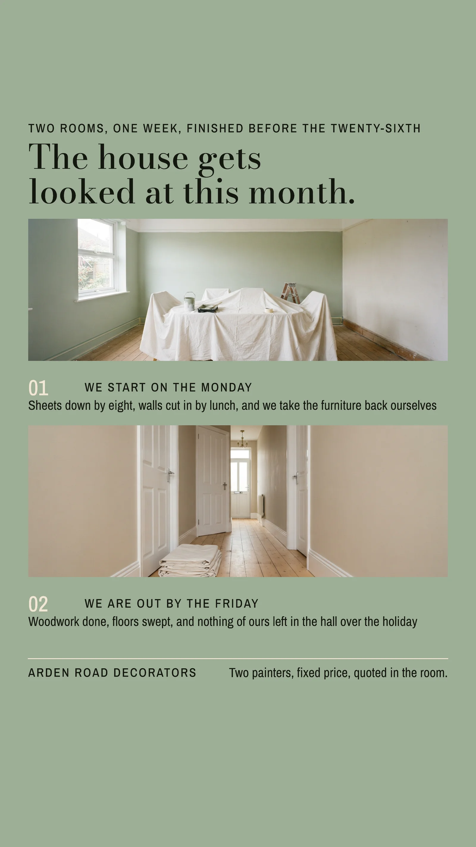 Sage Numbered Pair Decorators Thanksgiving Week Facebook Story — 9:16 Facebook story template