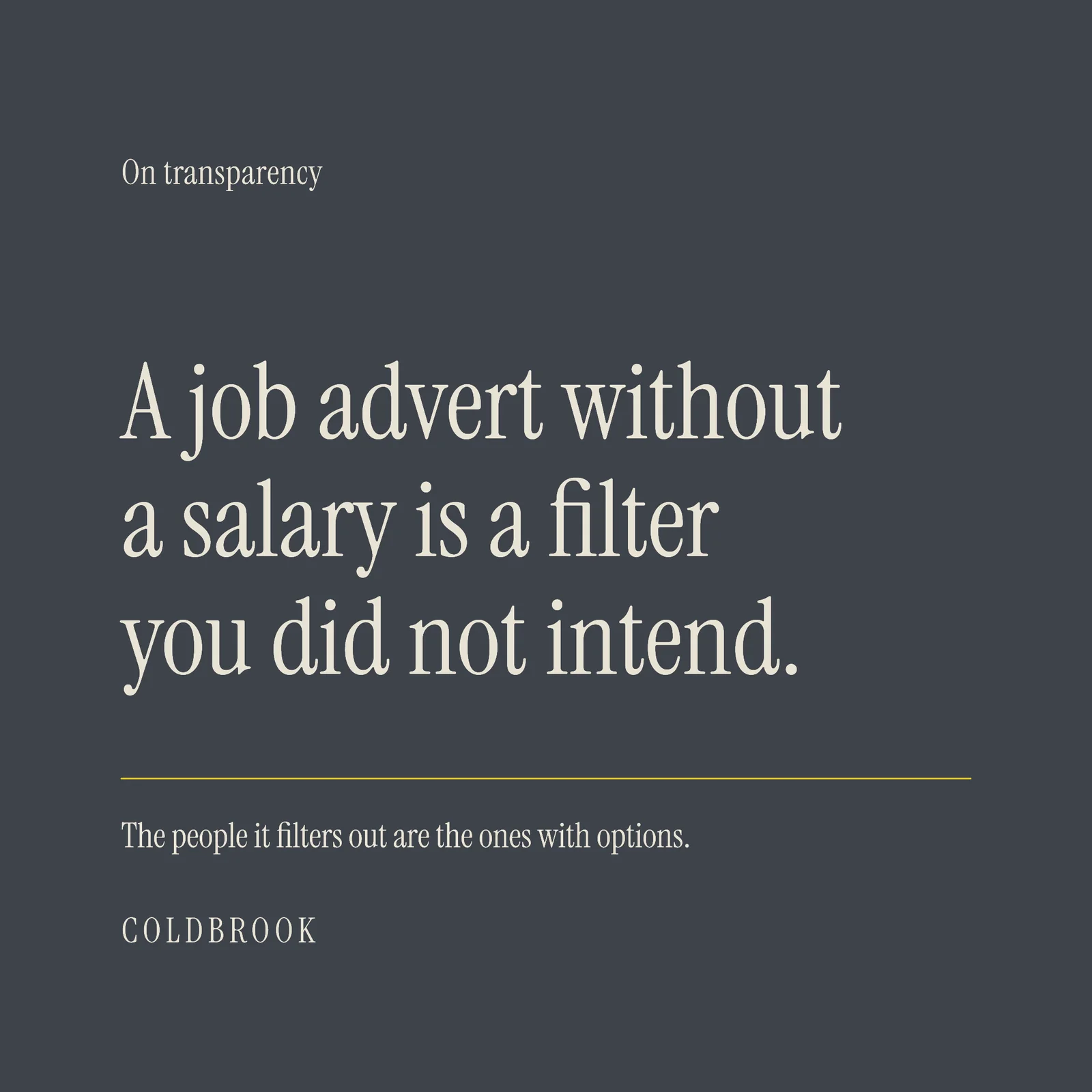 Salary Out Loud Facebook Ad — 1:1 Facebook ad template