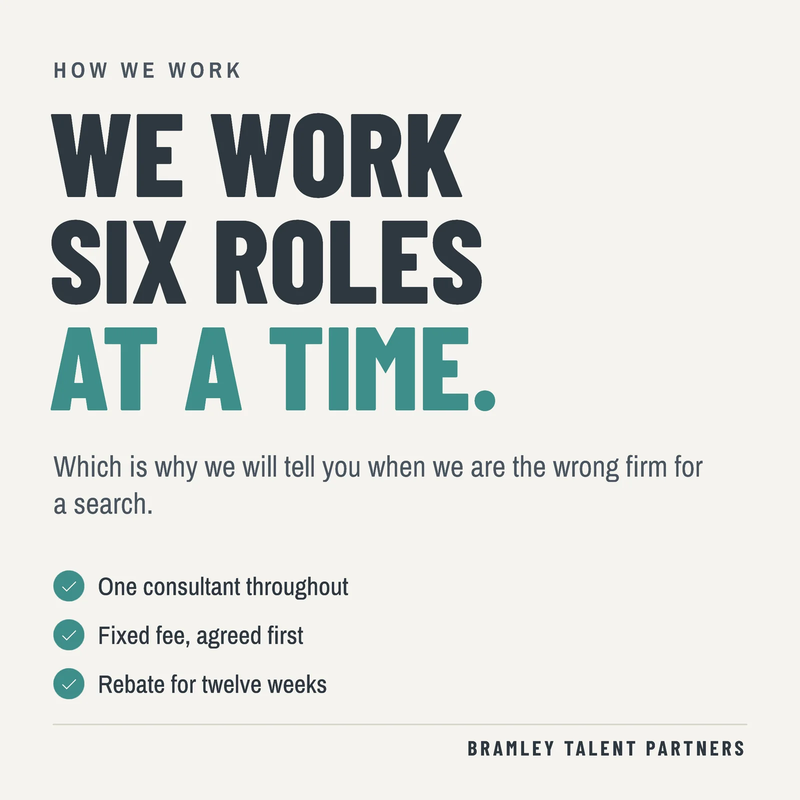 Six Roles LinkedIn Post — 1:1 LinkedIn post template