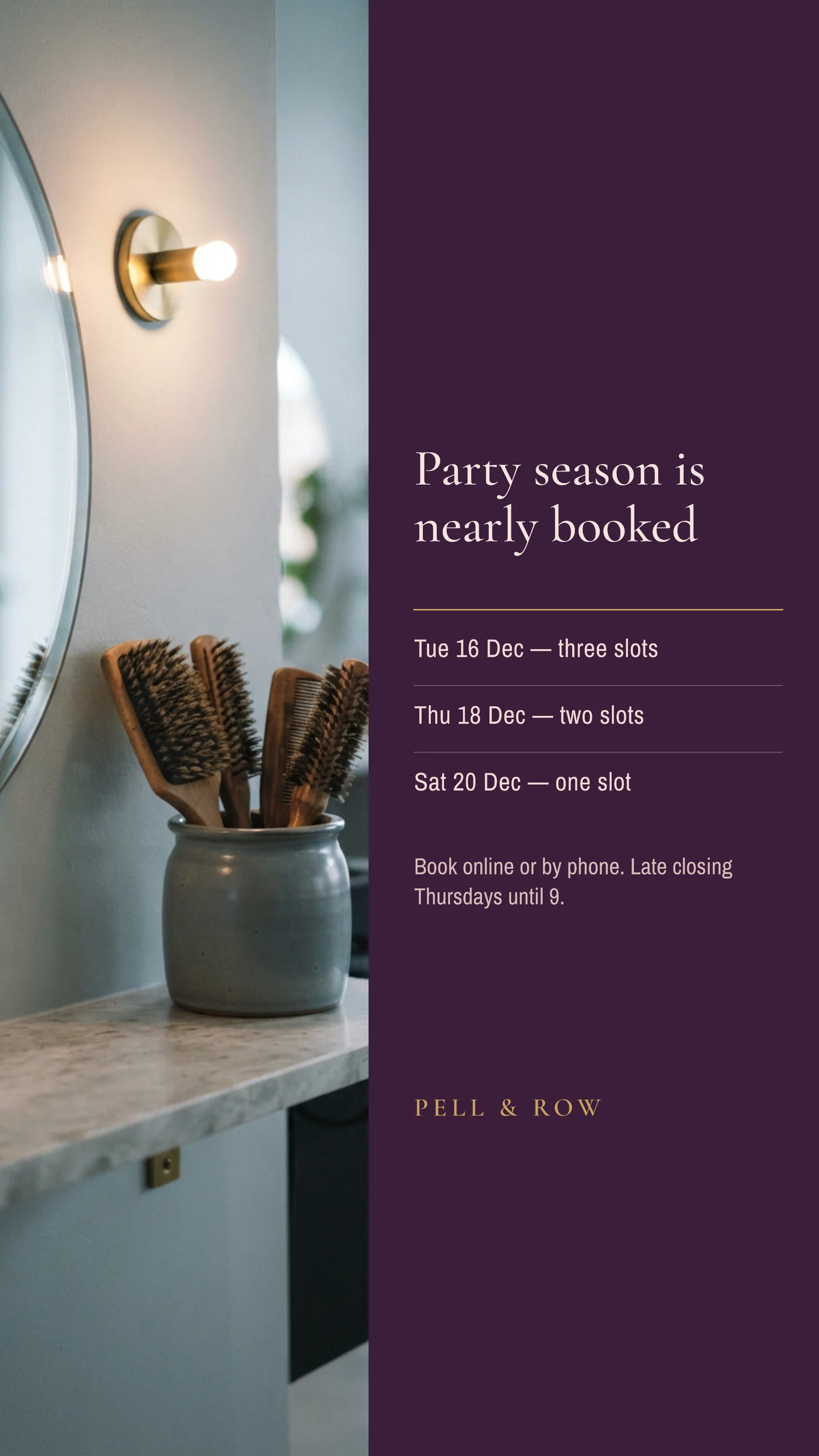 Photo Column Party Season Slots Instagram Story — 9:16 Instagram story template