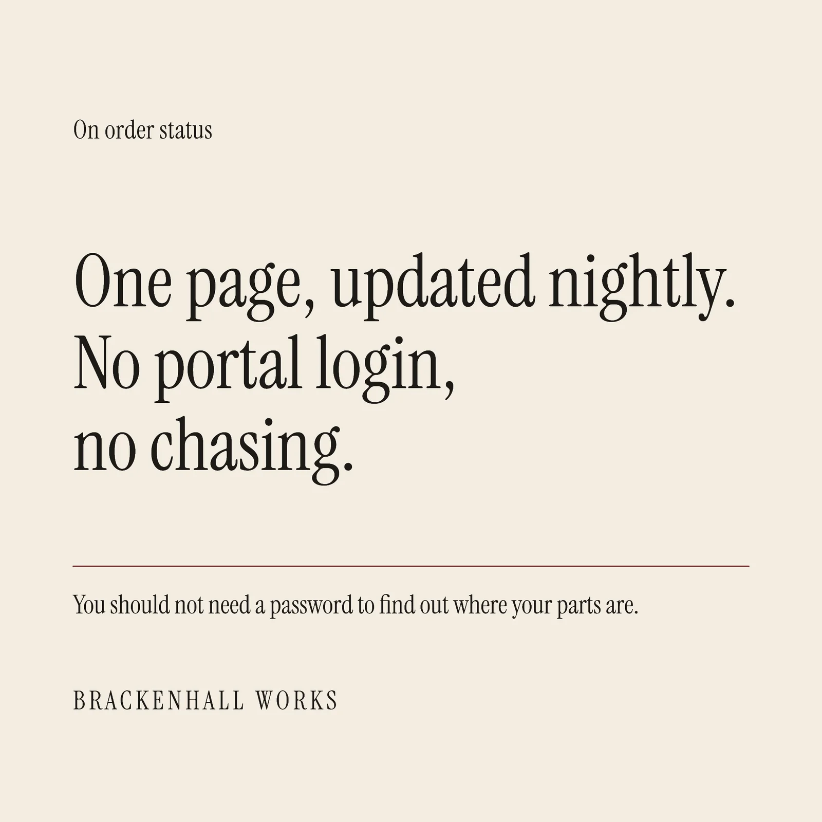 Where Your Order Is Instagram Ad — 1:1 Instagram ad template