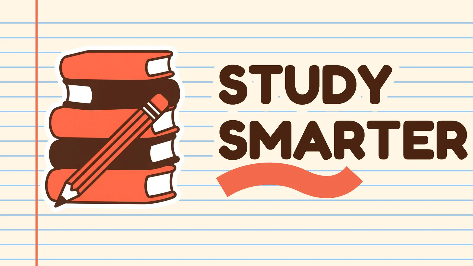 Study Tips YouTube Thumbnail — 16:9 Youtube thumbnail template
