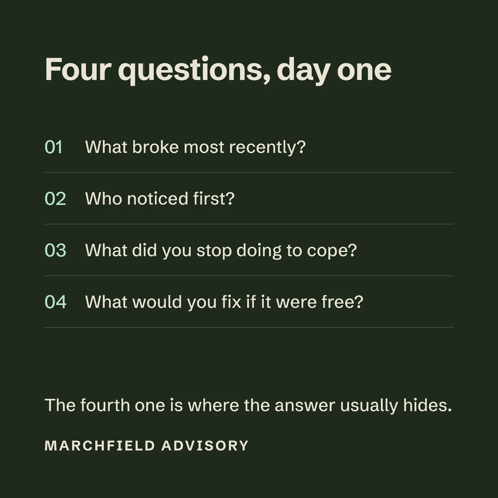 Questions Instagram Ad — 1:1 Instagram ad template